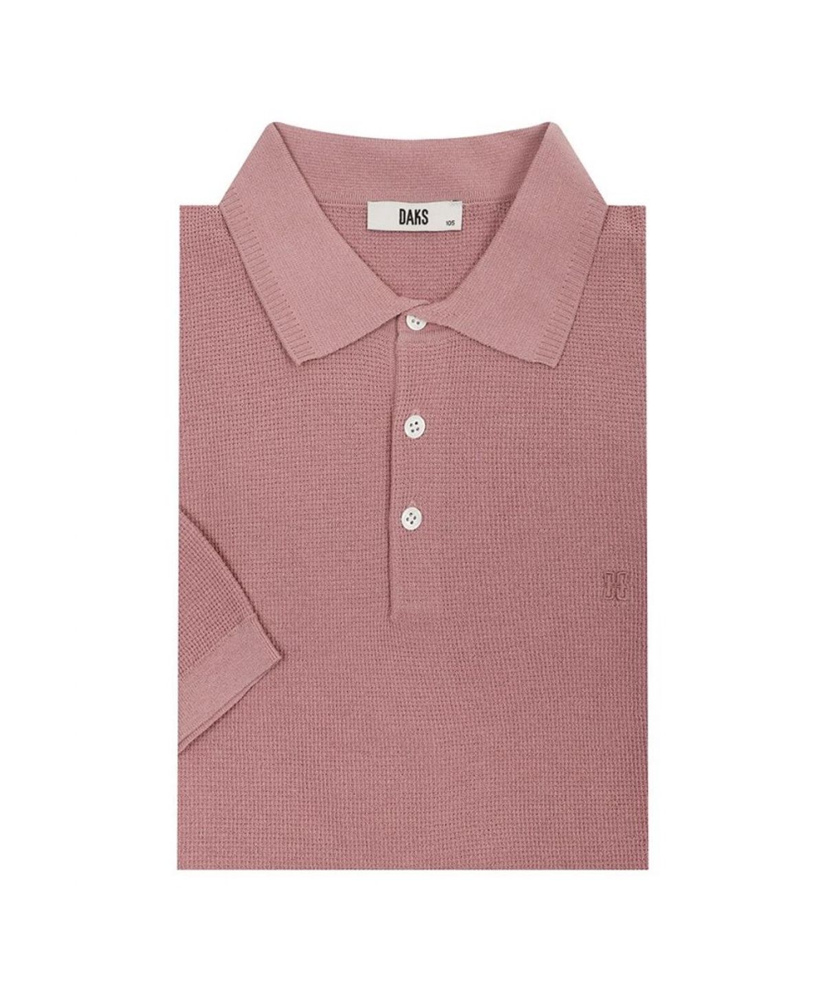닥스셔츠(DAKS SHIRTS) 면혼방 와플 조직감 카라니트_DMS1SWTS101P1