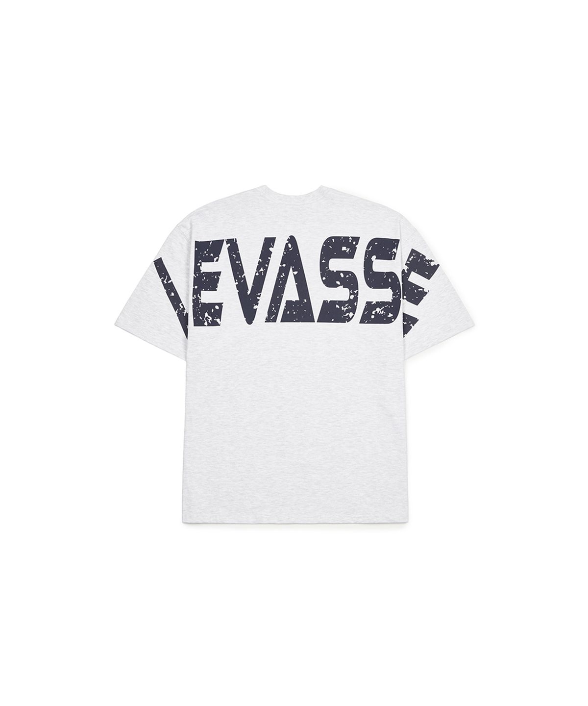 르바세(LEVASSE) Old School Overfit Tee – White Melange