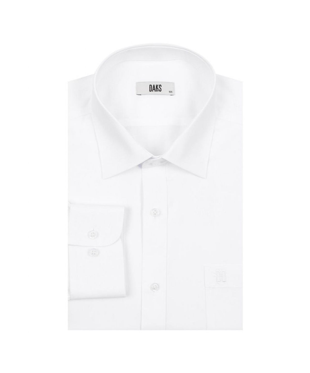 닥스셔츠(DAKS SHIRTS) 노케어 폴리혼방 솔리드 드레스셔츠 레귤러핏_DLP1SHDL103A1