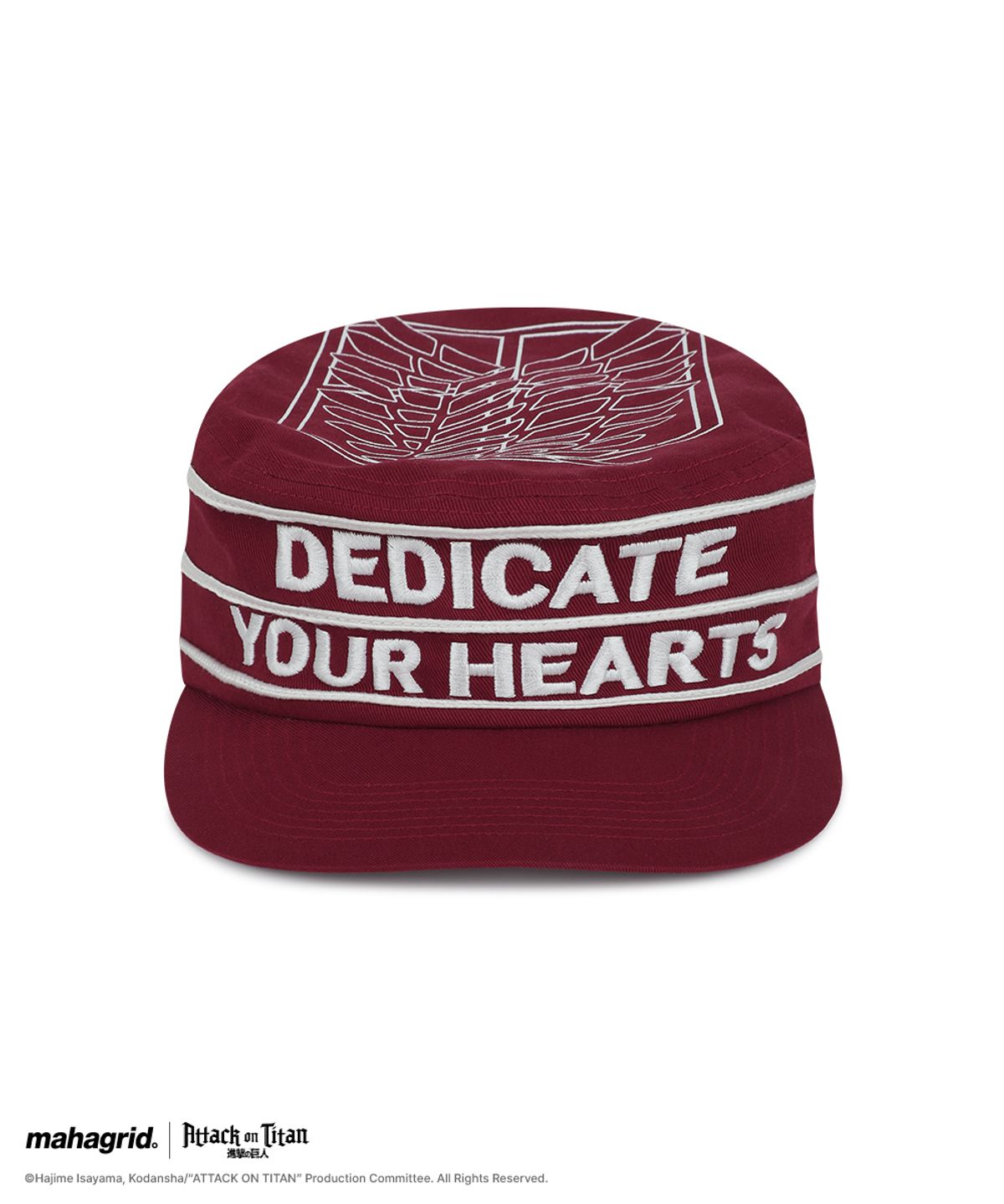 마하그리드(MAHAGRID) [진격의거인] SURVEY CORP PILLBOX CAP RED(MG2GMMAB20T)