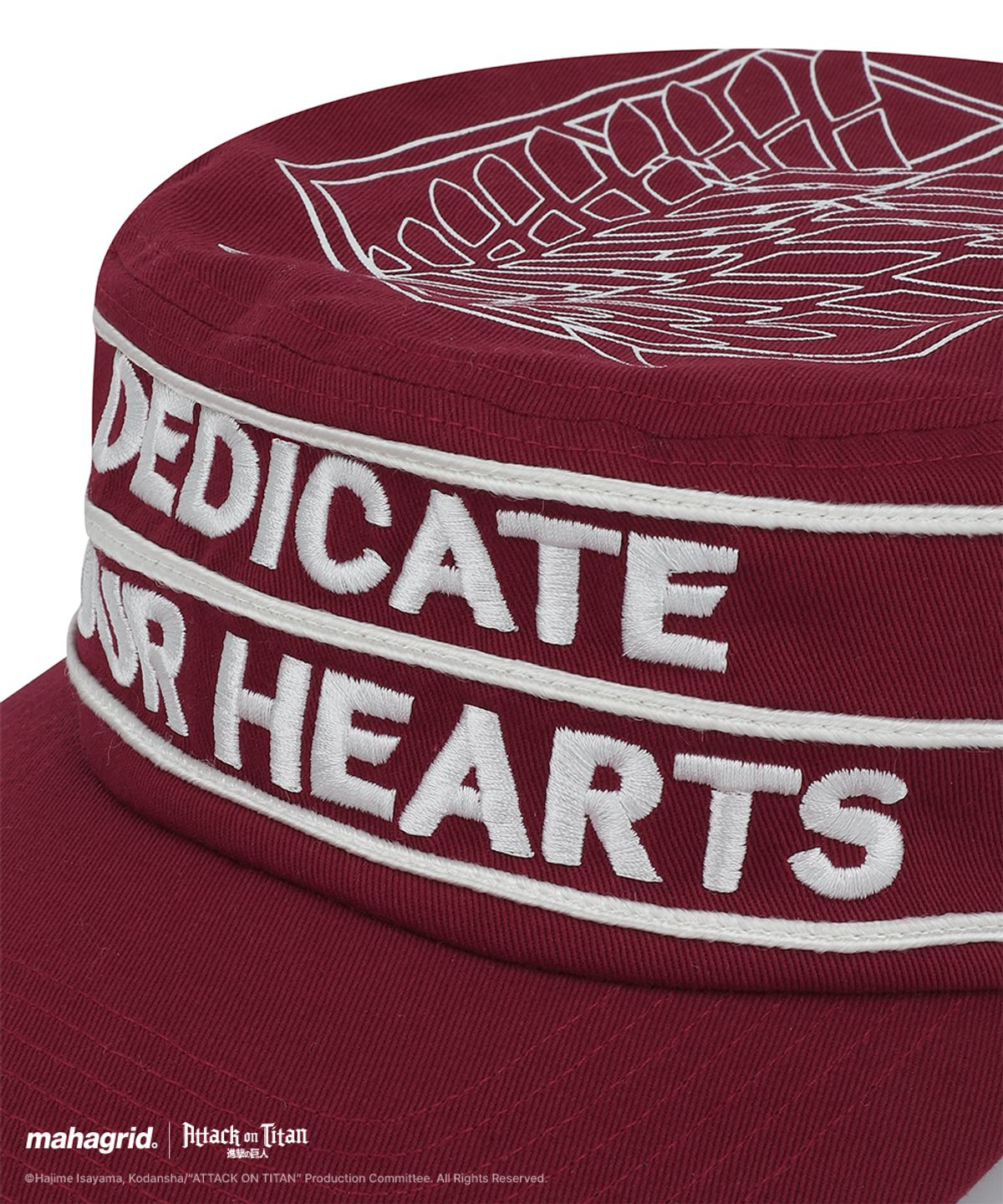 마하그리드(MAHAGRID) [진격의거인] SURVEY CORP PILLBOX CAP RED(MG2GMMAB20T)