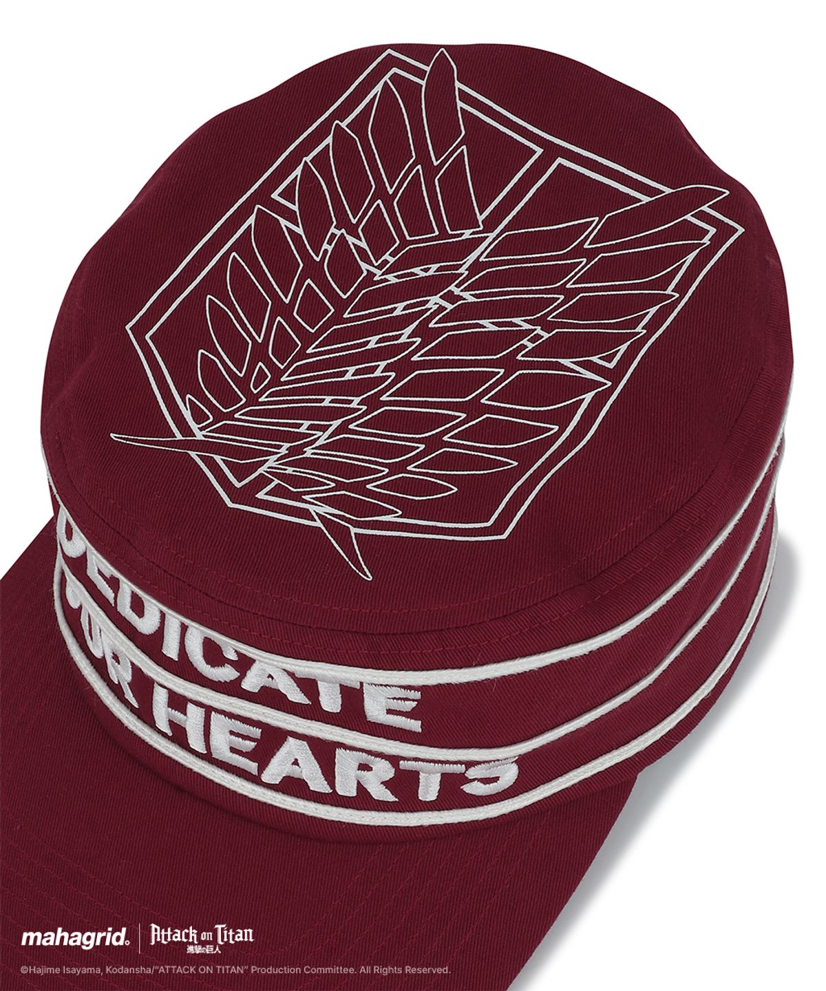 마하그리드(MAHAGRID) [진격의거인] SURVEY CORP PILLBOX CAP RED(MG2GMMAB20T)