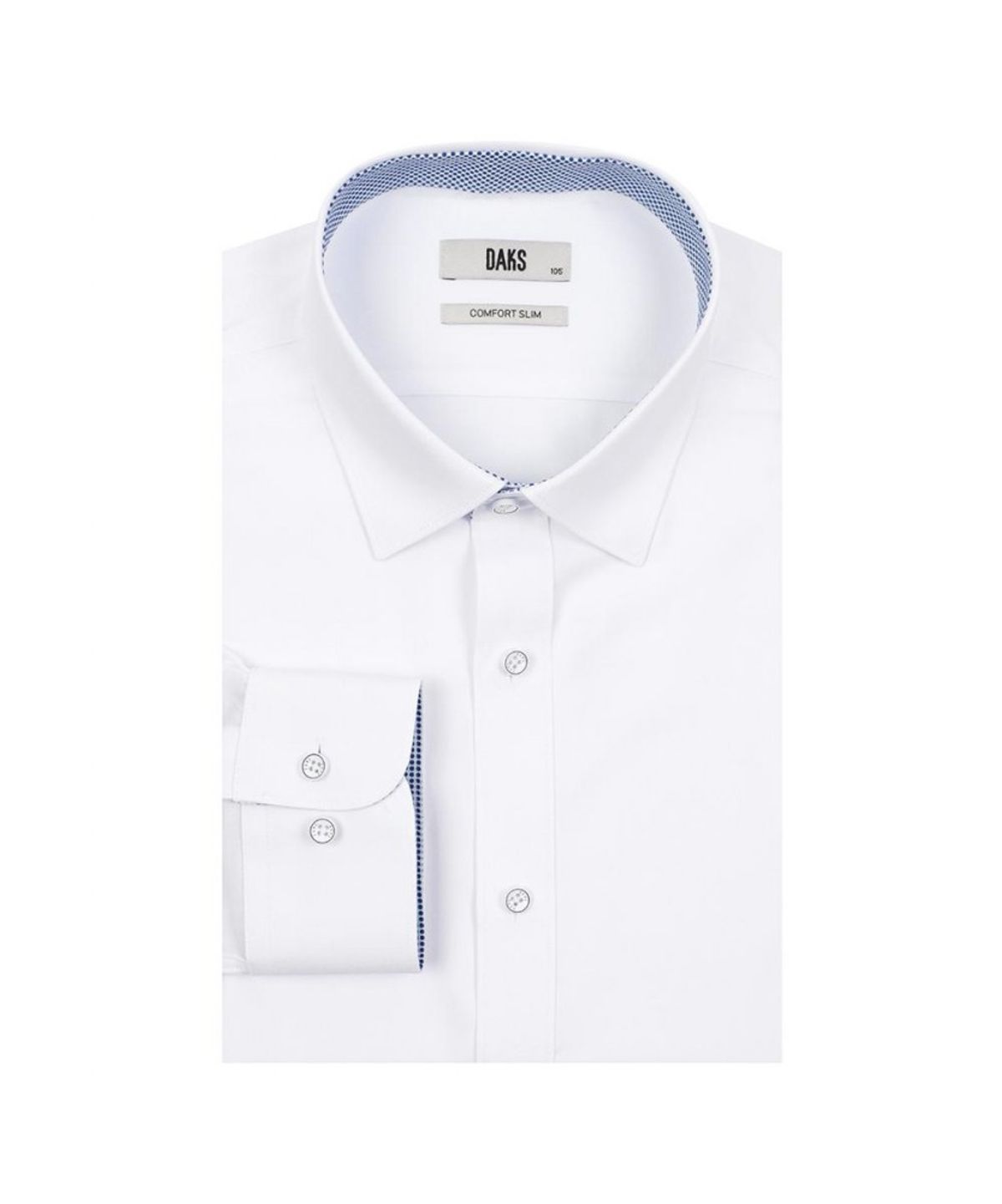 닥스셔츠(DAKS SHIRTS) 노케어 레이온혼방 솔리드 드레스컴포트슬림핏 셔츠_DLP1SHDL203A1