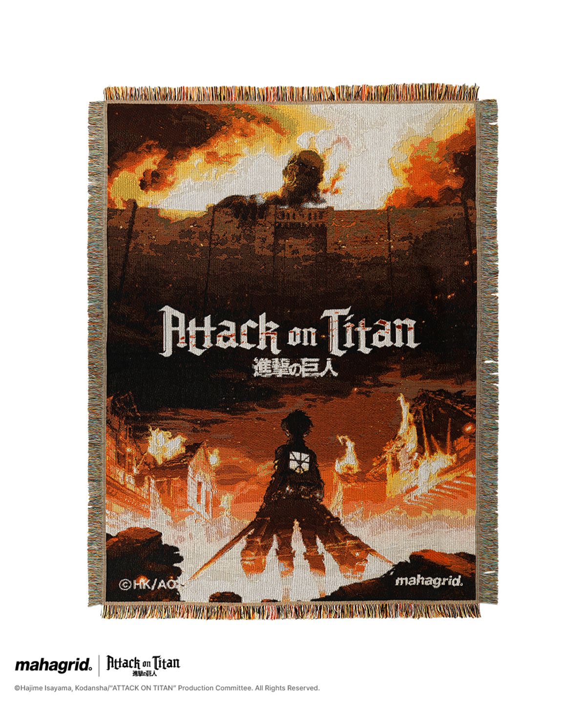마하그리드(MAHAGRID) [진격의거인] ATTACK ON TITAN BLANKET MULTI1(MG2GMMAB60T)