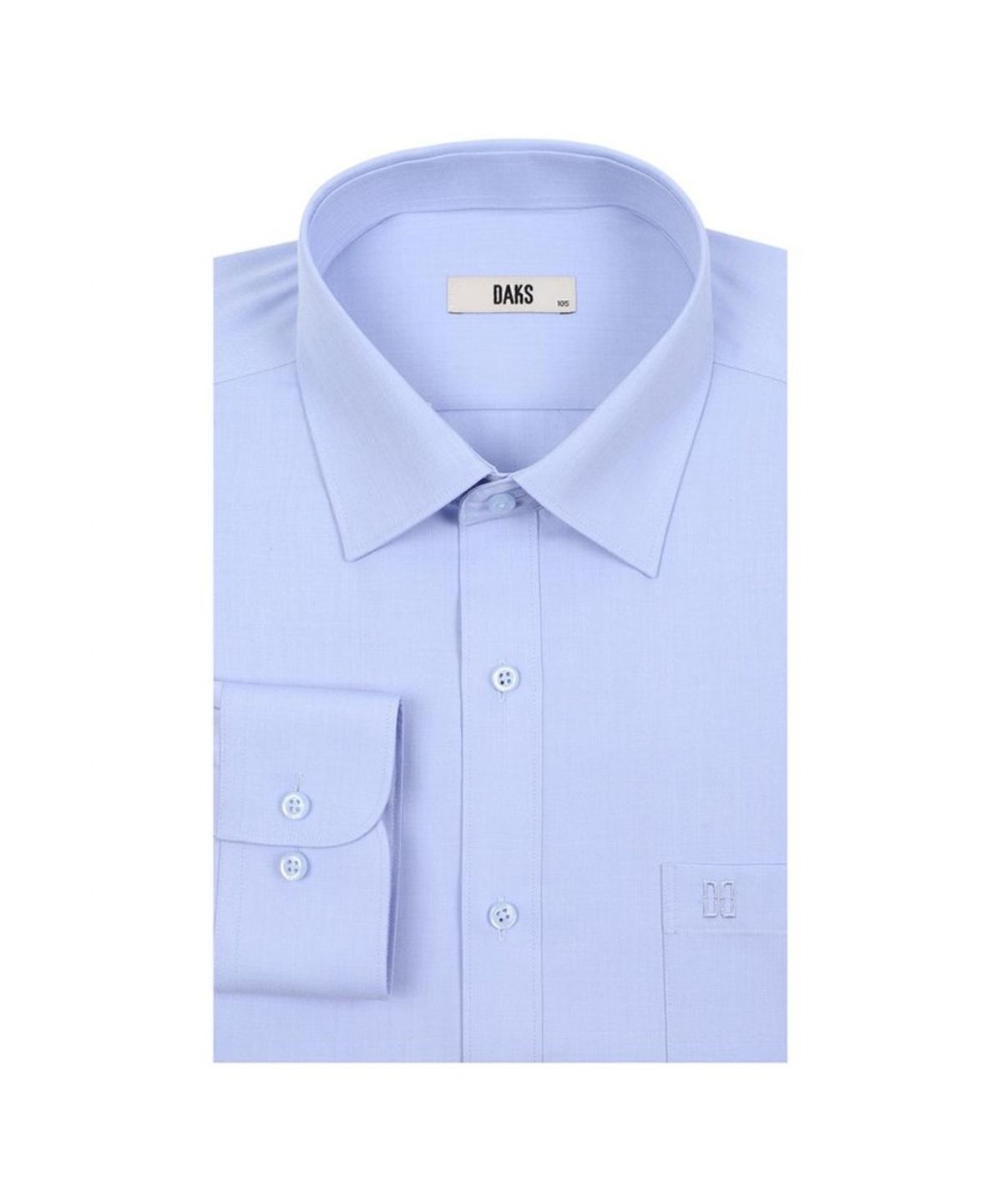 닥스셔츠(DAKS SHIRTS) 노케어 폴리혼방 솔리드 드레스셔츠 레귤러핏_DLP1SHDL103B1