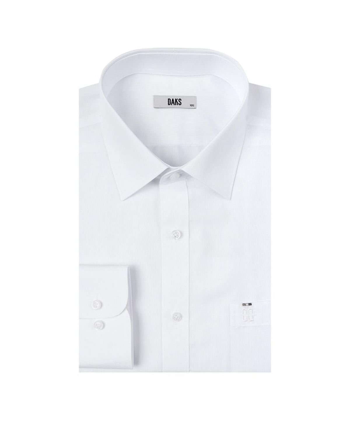 닥스셔츠(DAKS SHIRTS) 노케어 폴리혼방 솔리드패턴셔츠 레귤러핏_DLS1SHDL101A1