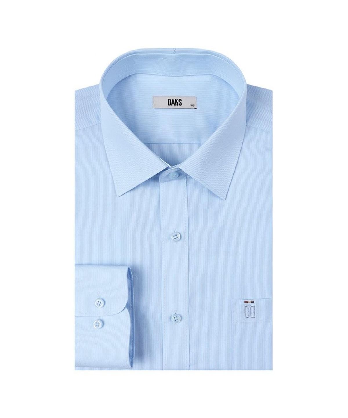 닥스셔츠(DAKS SHIRTS) 노케어 폴리혼방 솔리드패턴셔츠 레귤러핏_DLS1SHDL101B1