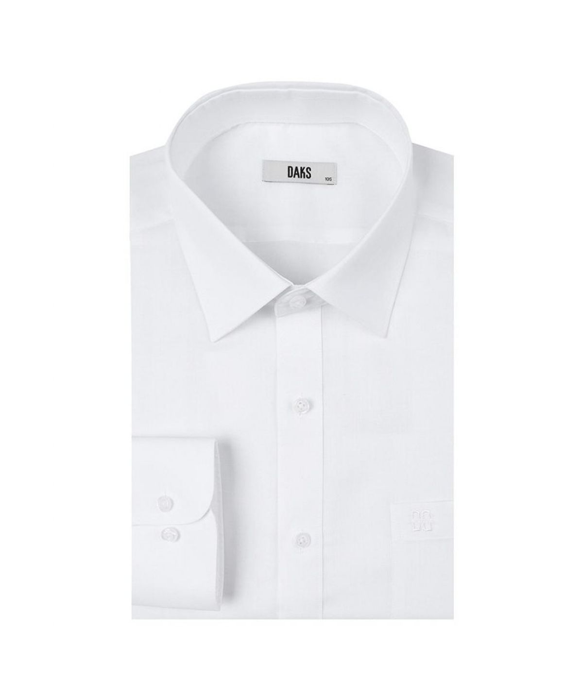 닥스셔츠(DAKS SHIRTS) 이지케어 린넨혼방 솔리드패턴 드레스셔츠 레귤러핏_DLS1SHDL150A1