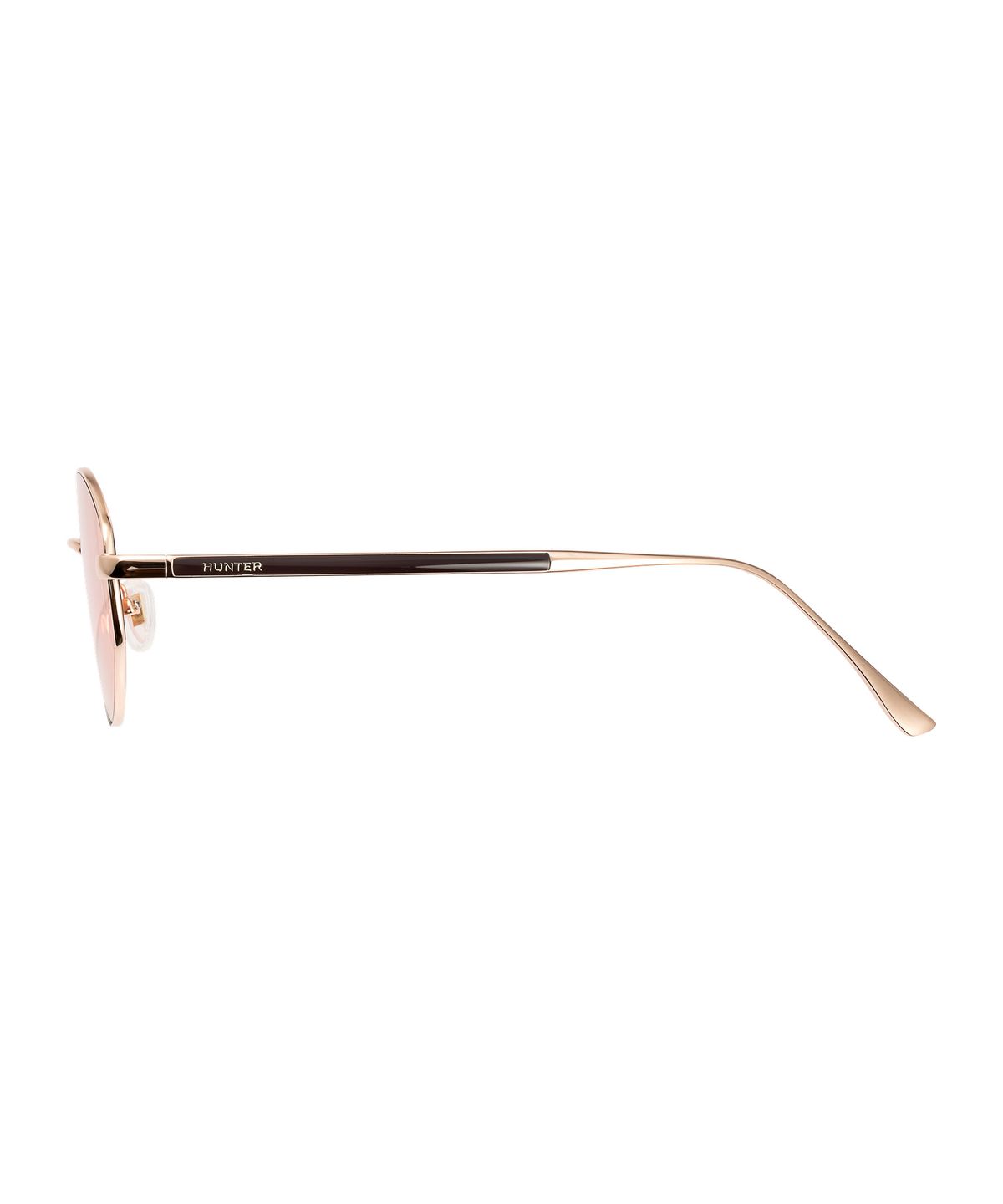 헌터 아이웨어(HUNTEREYEWEAR) [WOMAN] 라운드 빈티지 티타늄 선글라스 - 오렌지 HTB20