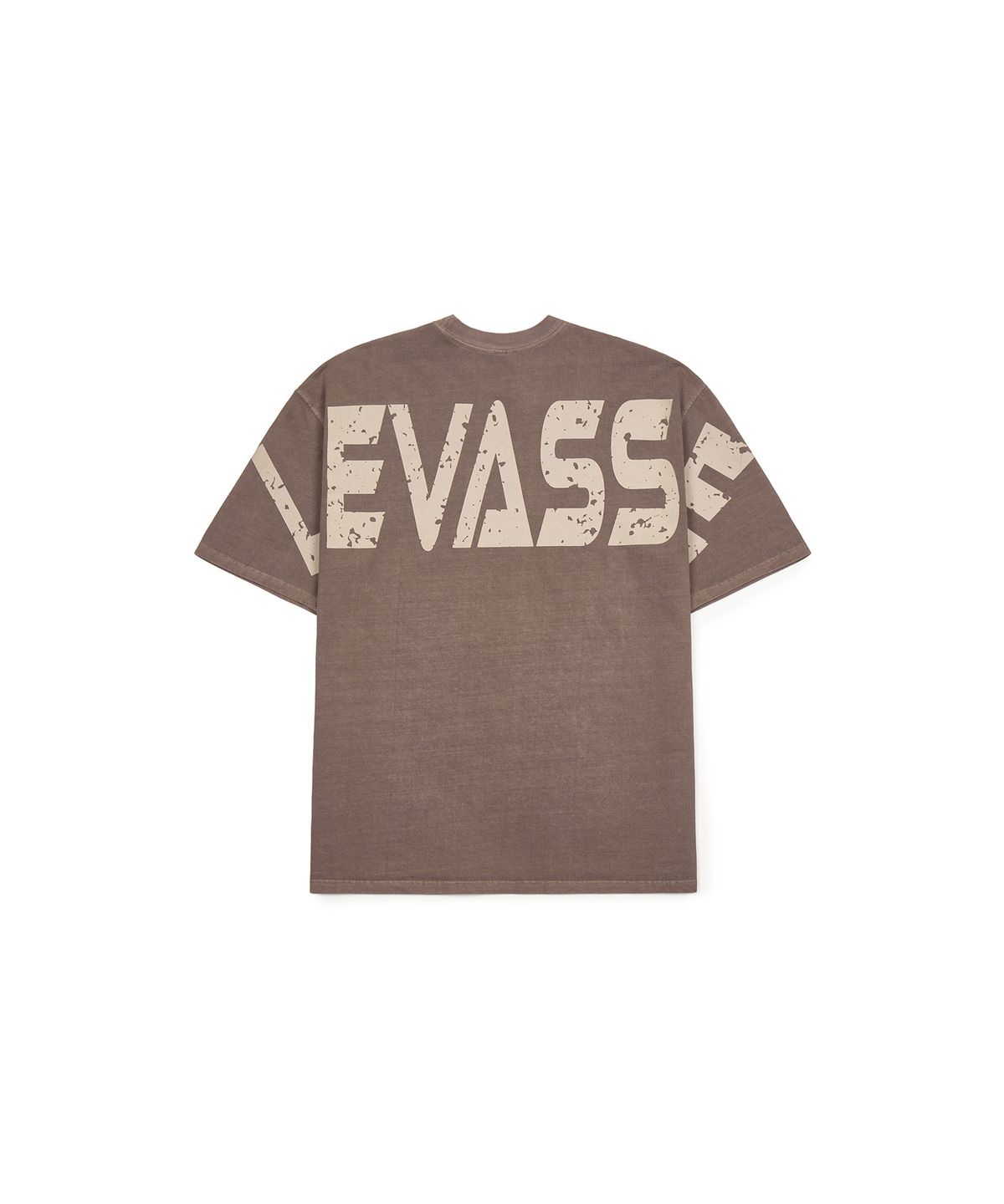 르바세(LEVASSE) Old School Overfit Tee – Pigment Dust Beige