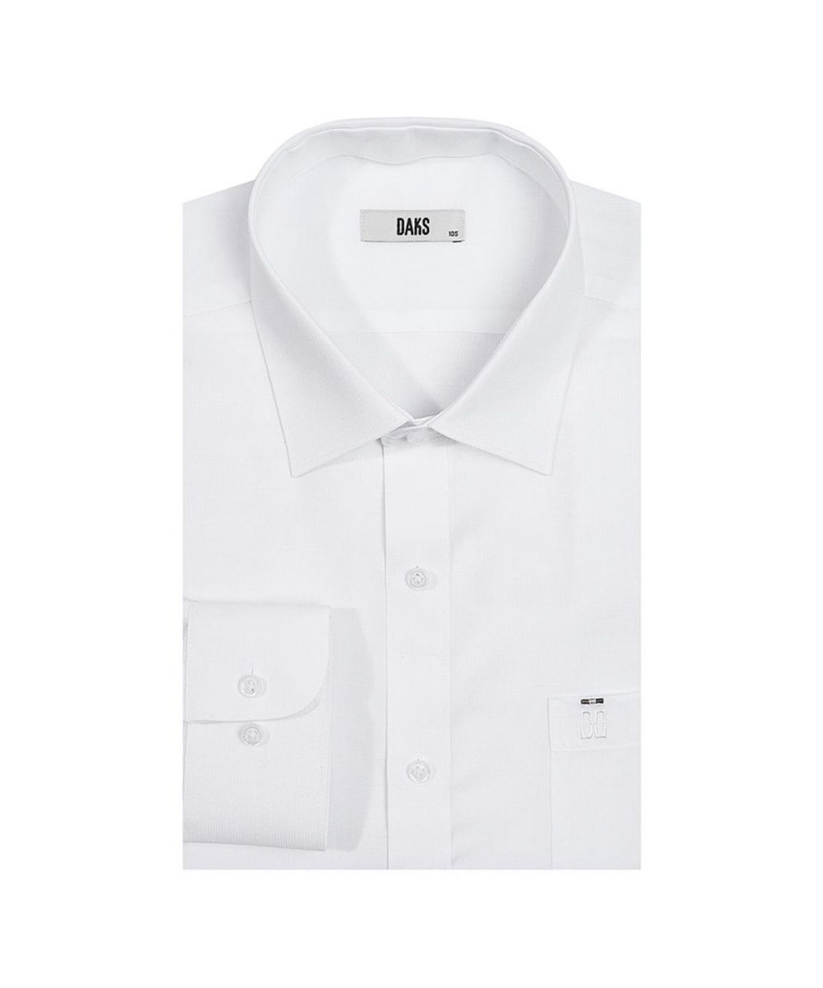 닥스셔츠(DAKS SHIRTS) 노케어 폴리혼방 솔리드패턴셔츠 레귤러핏_DLS1SHDL115A1