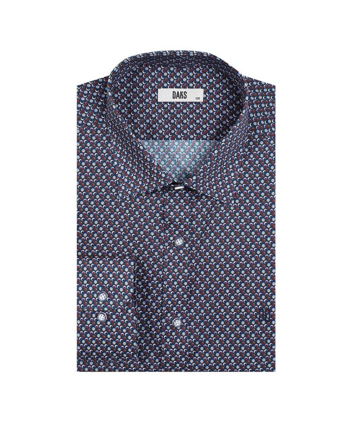 닥스셔츠(DAKS SHIRTS) 코튼100 프린트 드레스셔츠_DLS1SHDL123N1