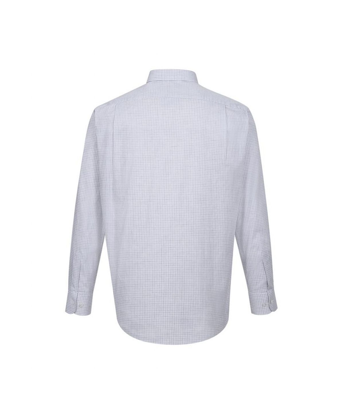 닥스셔츠(DAKS SHIRTS) 코튼100 스몰체크 드레스 셔츠 그레이_DLP1SHDL124G1