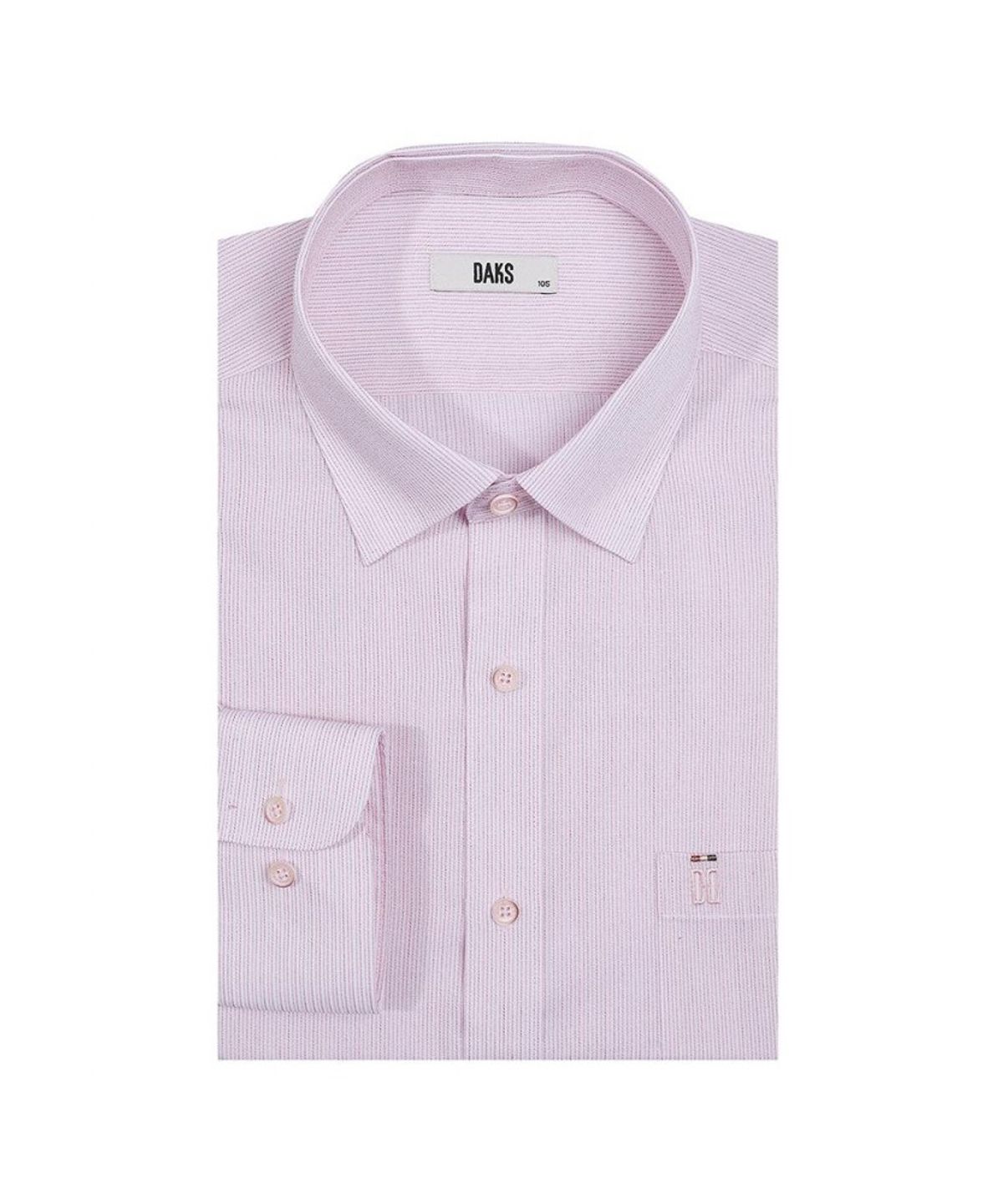 닥스셔츠(DAKS SHIRTS) 폴리혼방 이지케어 솔리드패턴 셔츠_DLS1SHDL120P1