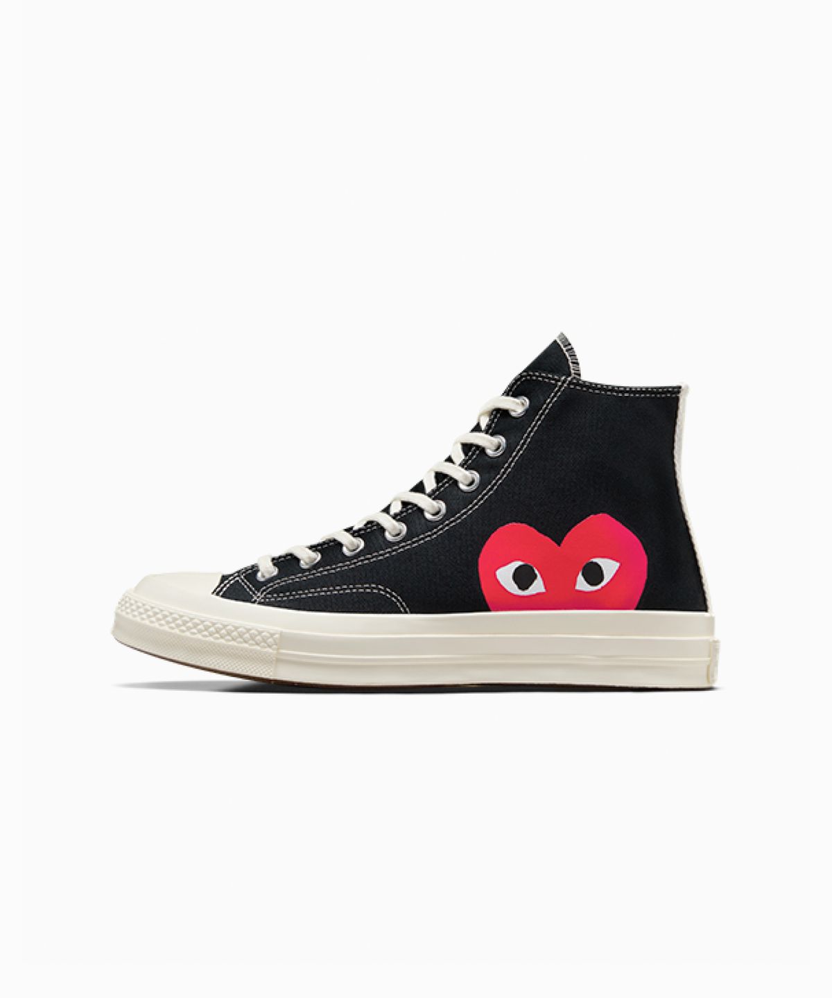 컨버스(CONVERSE) 컨버스 X 꼼데가르송 플레이 척 70 블랙 A08791C