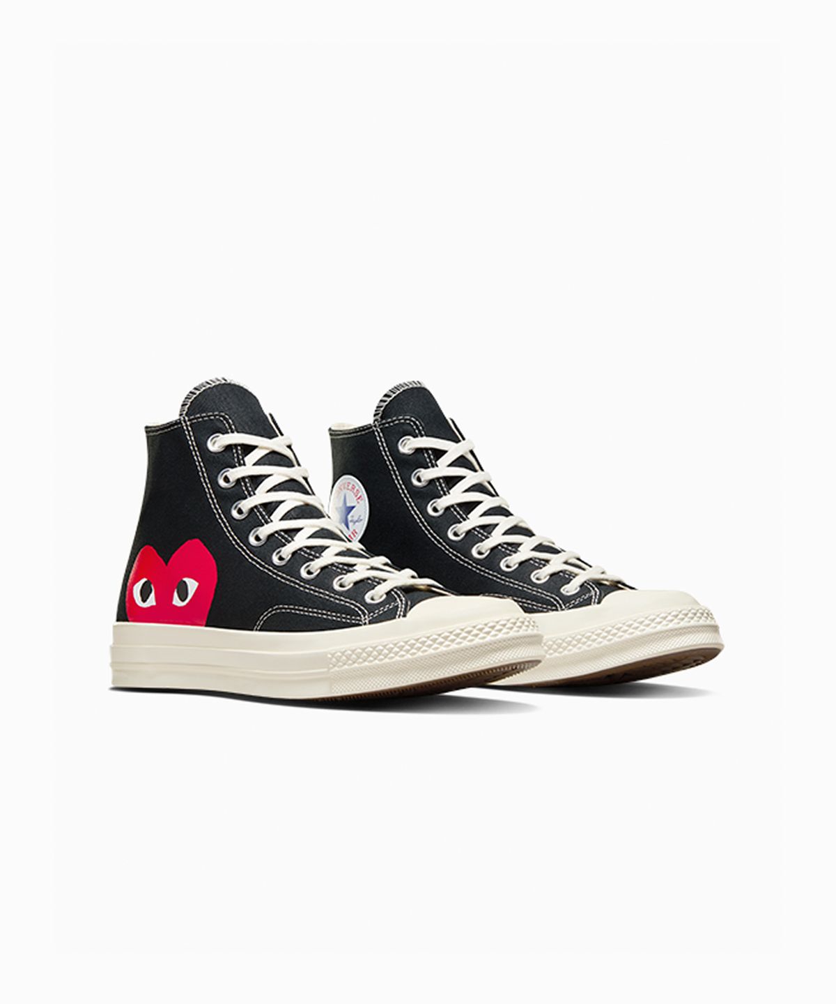 컨버스(CONVERSE) 컨버스 X 꼼데가르송 플레이 척 70 블랙 A08791C