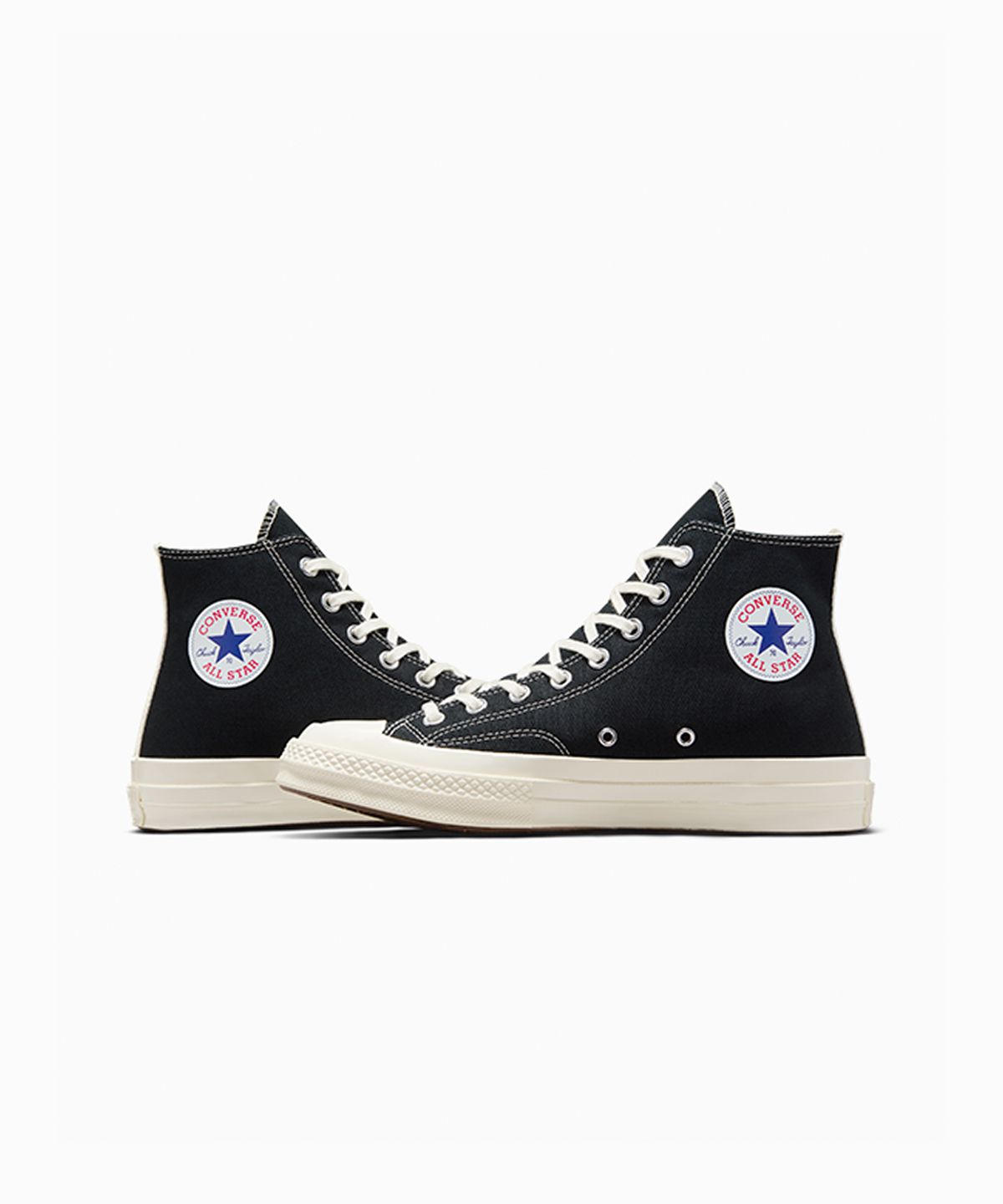 컨버스(CONVERSE) 컨버스 X 꼼데가르송 플레이 척 70 블랙 A08791C