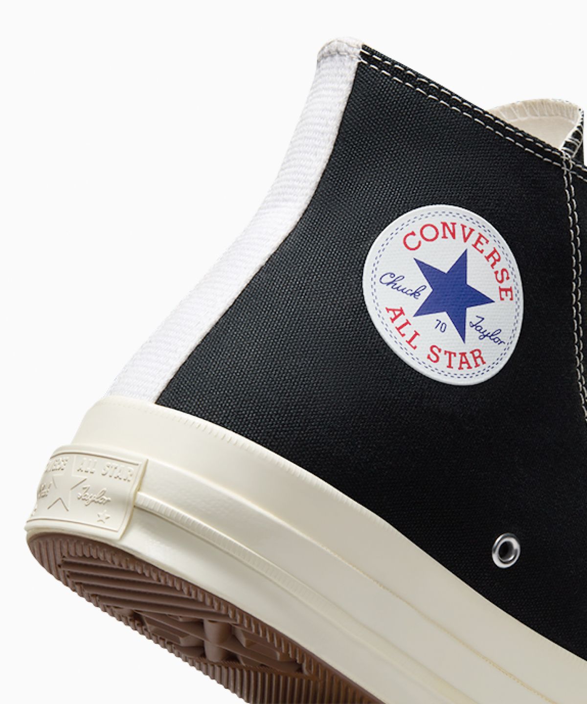 컨버스(CONVERSE) 컨버스 X 꼼데가르송 플레이 척 70 블랙 A08791C