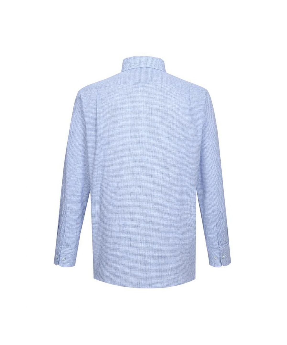 닥스셔츠(DAKS SHIRTS) 린넨혼방 마이크로체크 셔츠_DLS3SHDL121B1
