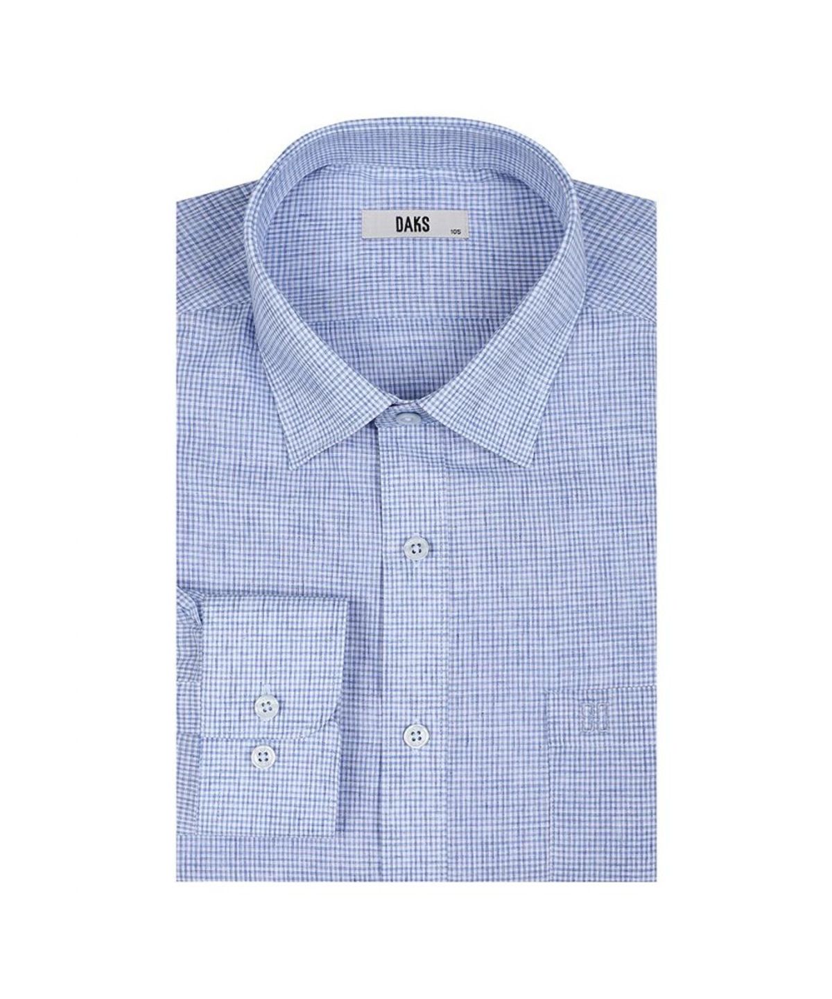닥스셔츠(DAKS SHIRTS) 린넨혼방 마이크로체크 셔츠_DLS3SHDL121B1