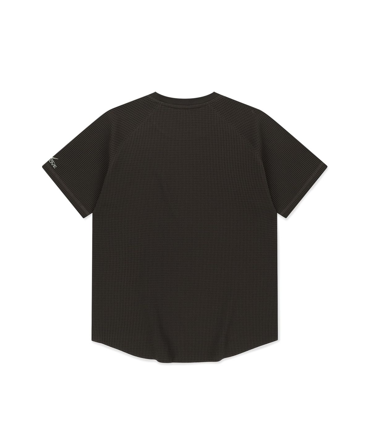 썬러브투어(SUNLOVETOUR) Aero Waffle Raglan Tee Charcoal