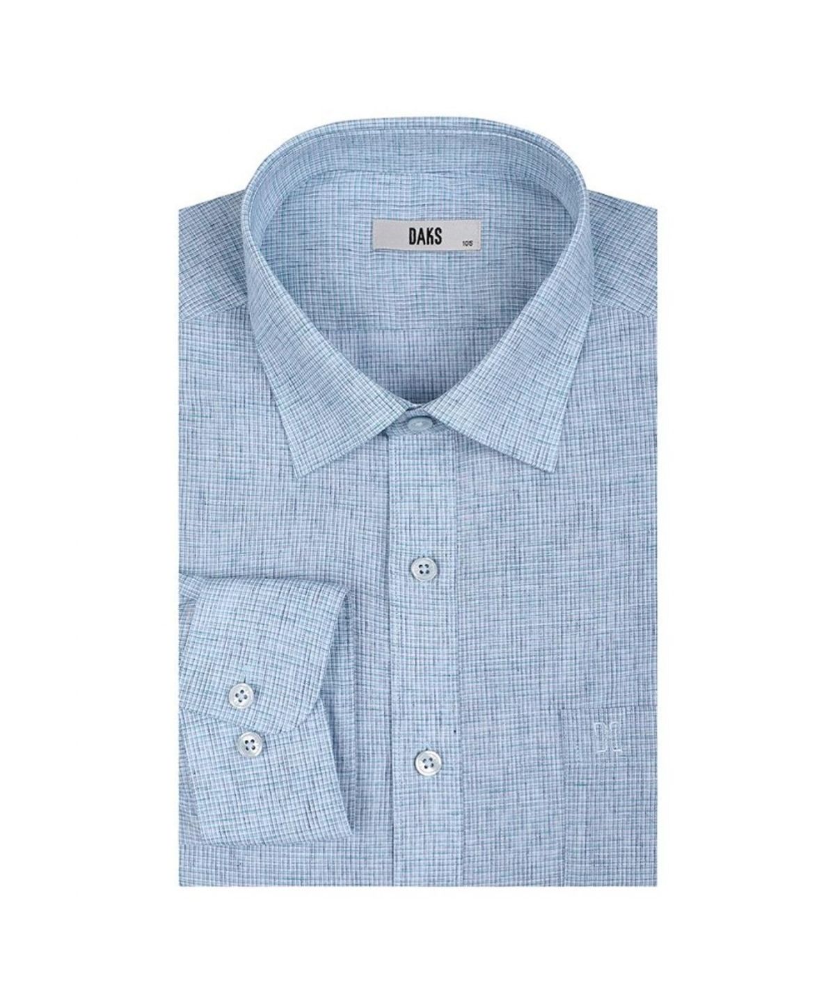 닥스셔츠(DAKS SHIRTS) 린넨혼방 솔리드패턴 드레스셔츠_DLS3SHDL122B1