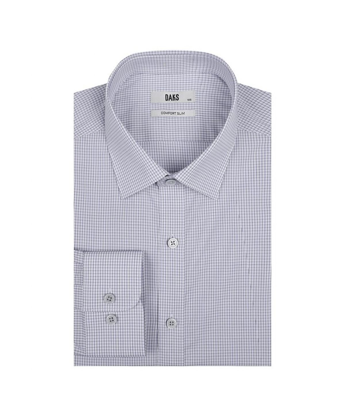 닥스셔츠(DAKS SHIRTS) 이지케어 면혼방 마이크로체크 드레스컴포트슬림핏 셔츠_DLP1SHDL223N1