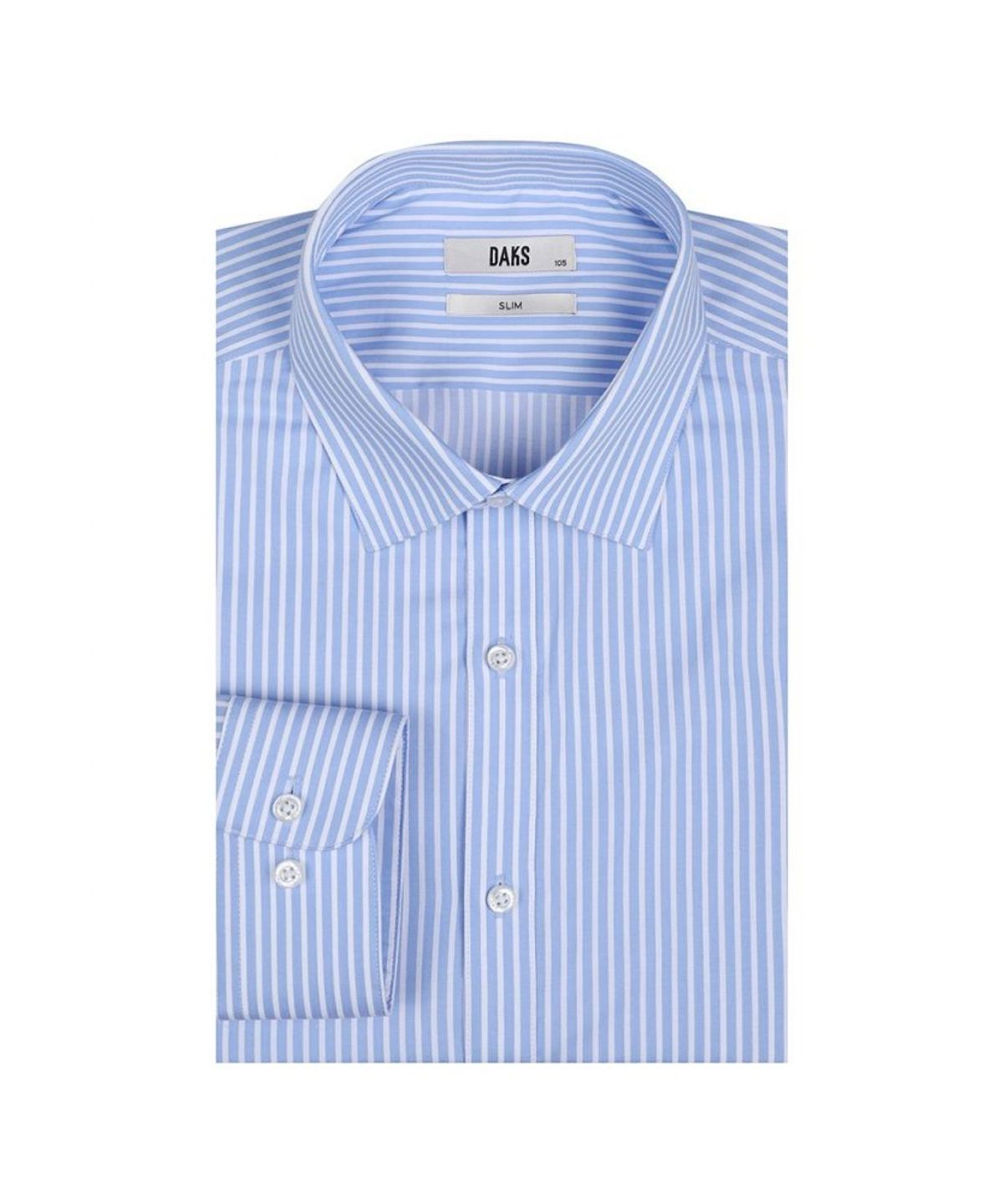 닥스셔츠(DAKS SHIRTS) 이지케어 면혼방 스트라이프 스트레치 슬림핏 드레스셔츠_DLP1SHDL320B1