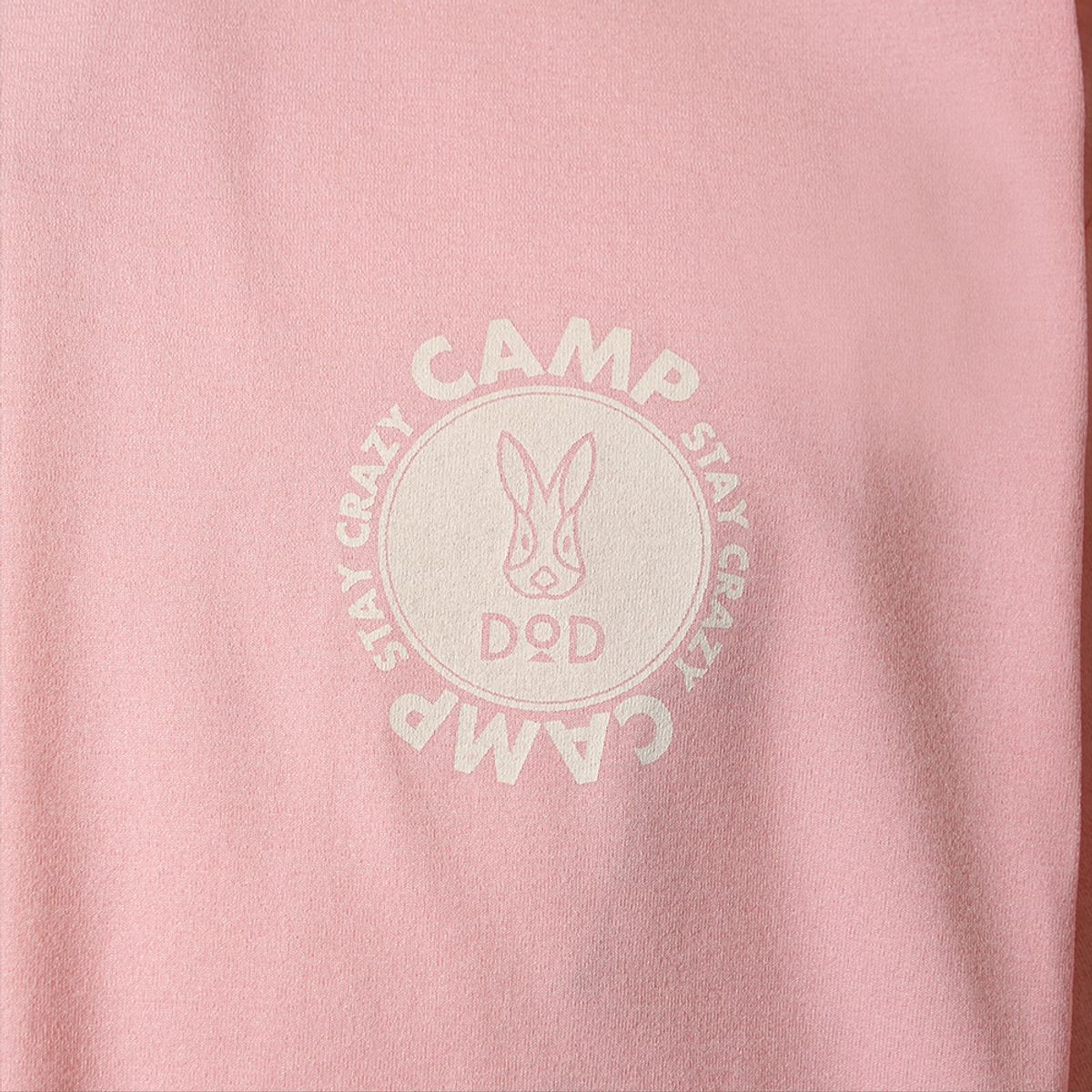 디오디(DOD) 캠프 반팔 티셔츠(LIGHT PINK)