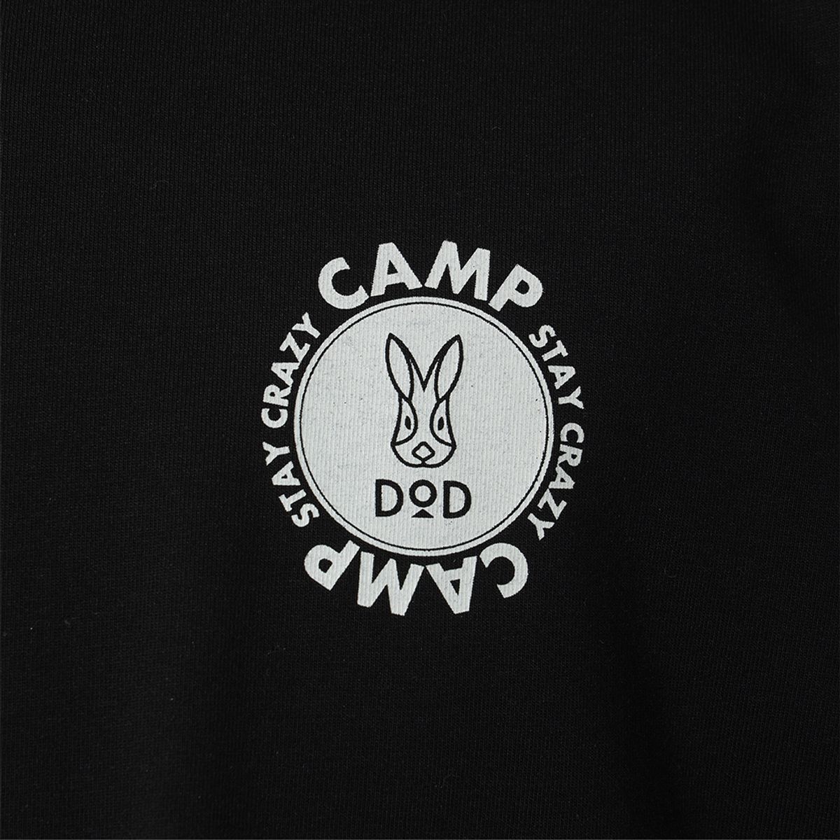 디오디(DOD) 캠프 반팔 티셔츠(BLACK)