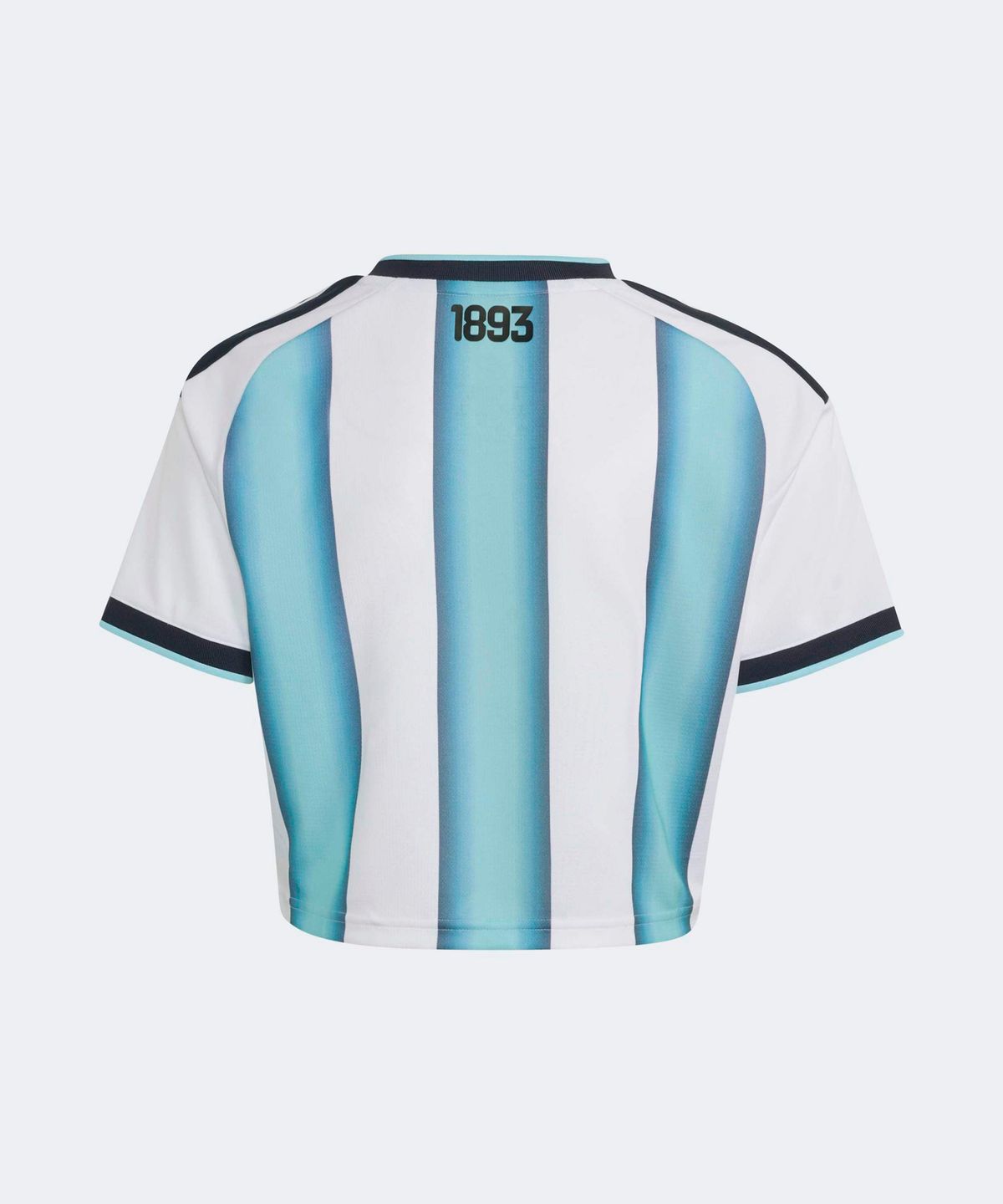 아디다스(ADIDAS) 아르헨티나 26 홈 크롭 저지 - 화이트:아이스블루 / KE5982