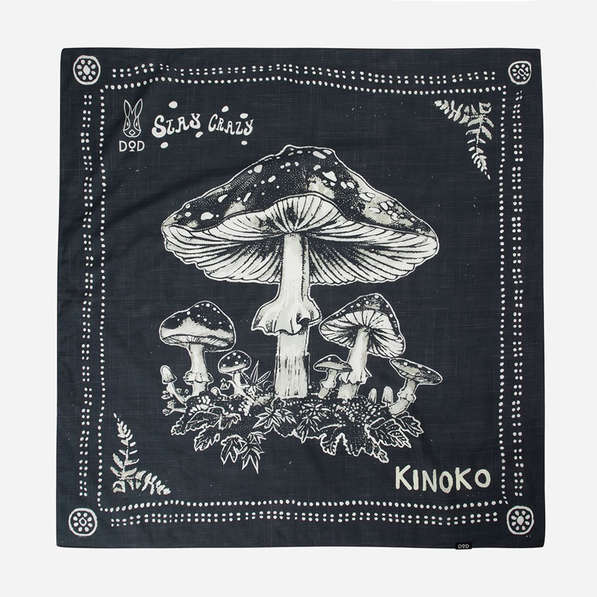 디오디(DOD) 우드 키노코 스카프(BLACK)
