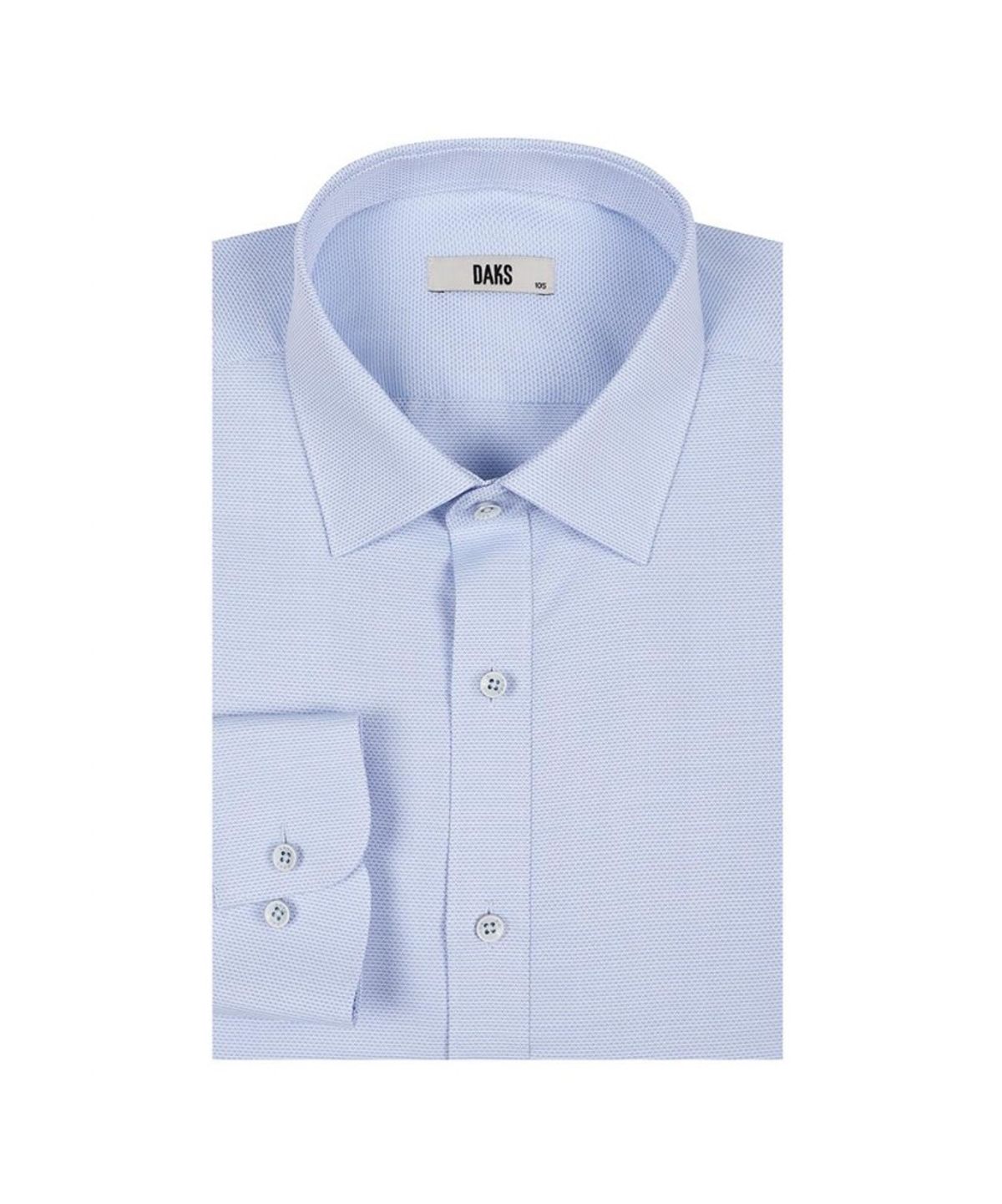 닥스셔츠(DAKS SHIRTS) 노케어 마이크로 긴팔셔츠 레귤러핏 블루_DLA1SHDL126B1