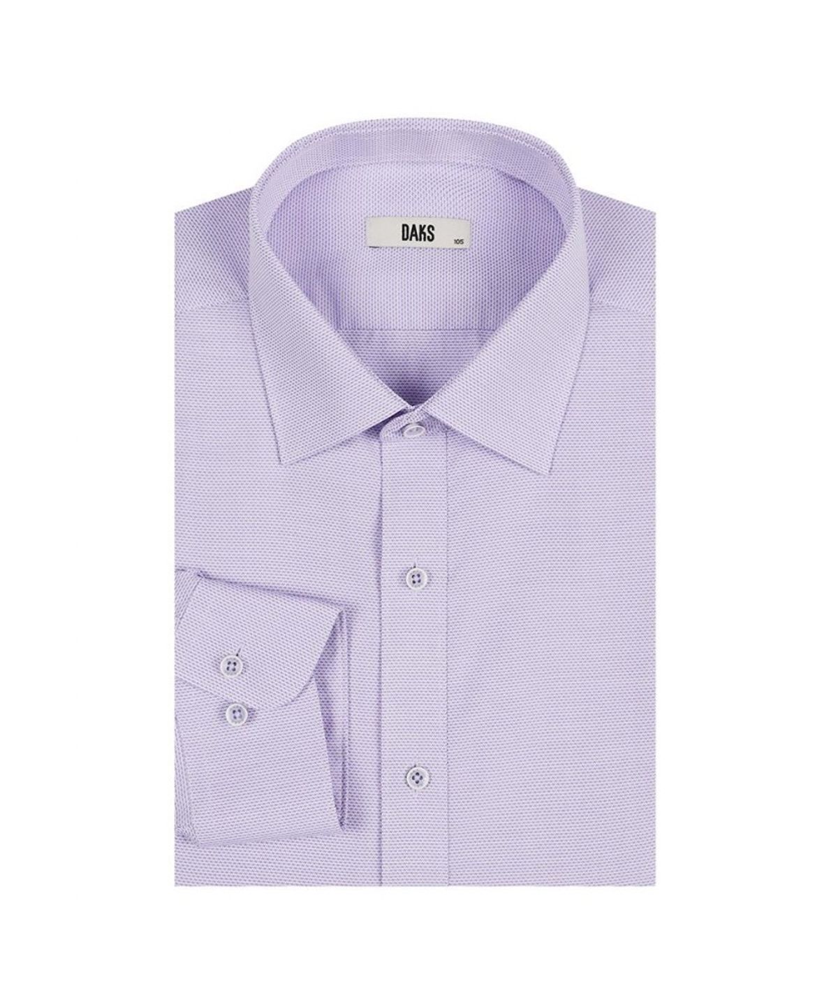 닥스셔츠(DAKS SHIRTS) 노케어 마이크로 긴팔셔츠 레귤러핏 바이올렛_DLA1SHDL126V1