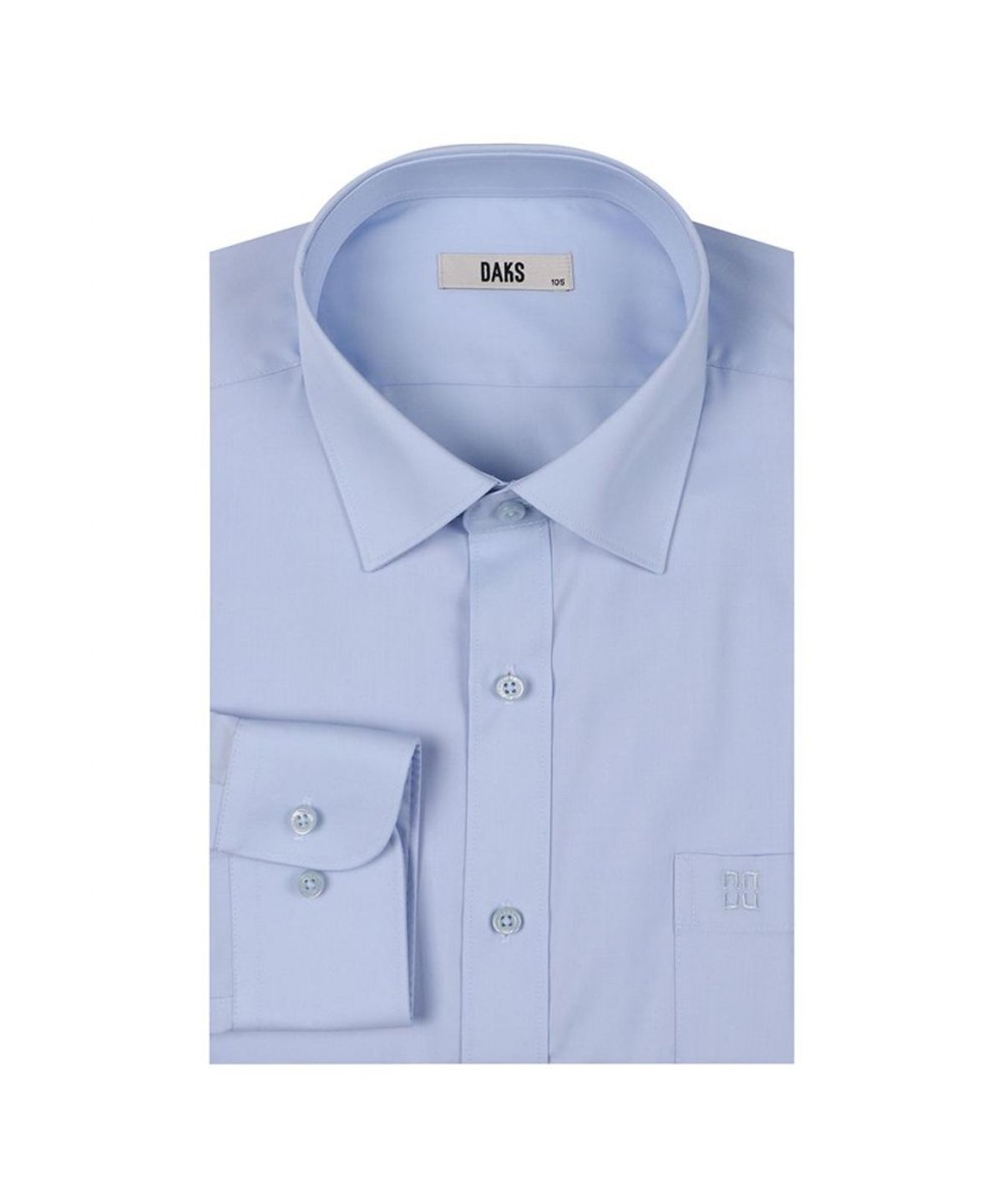 닥스셔츠(DAKS SHIRTS) 노케어 폴리혼방 솔리드 드레스셔츠 레귤러핏_DLA2SHDL101B1