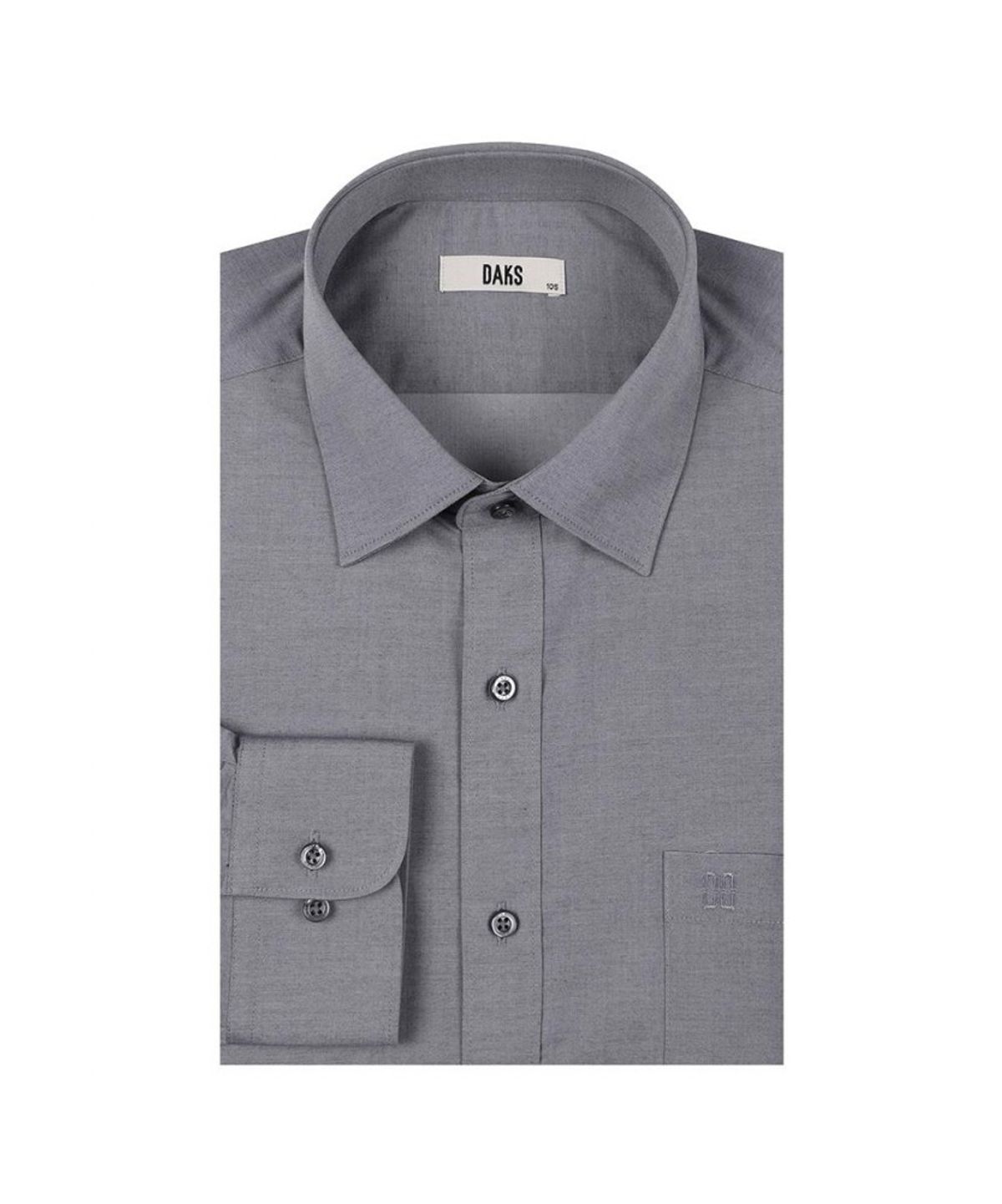 닥스셔츠(DAKS SHIRTS) 노케어 폴리혼방 솔리드 드레스셔츠 레귤러핏_DLA2SHDL101G1