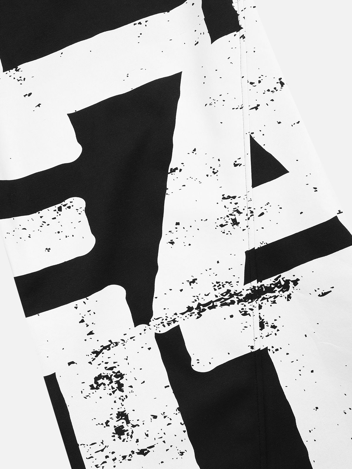 엘프릭 에덴(AELFRIC EDEN) Graffiti Super Baggy Barrel Sweatpants 배기 진 AE25CPQ20746-01TBLK
