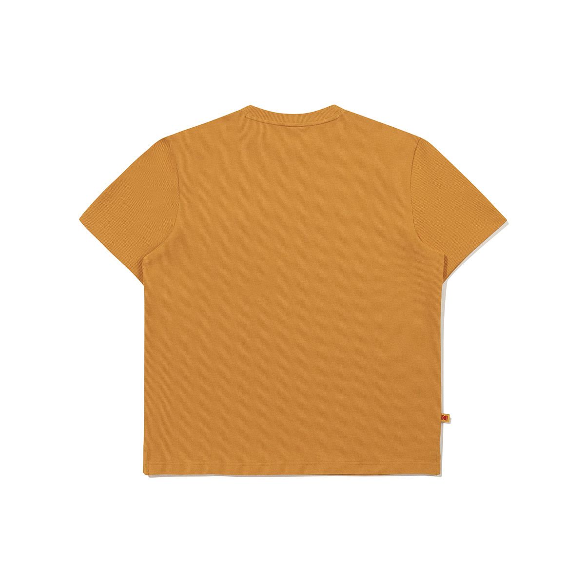 코닥(KODAK) 에어로쿨 와플 반팔 티셔츠 ORANGE