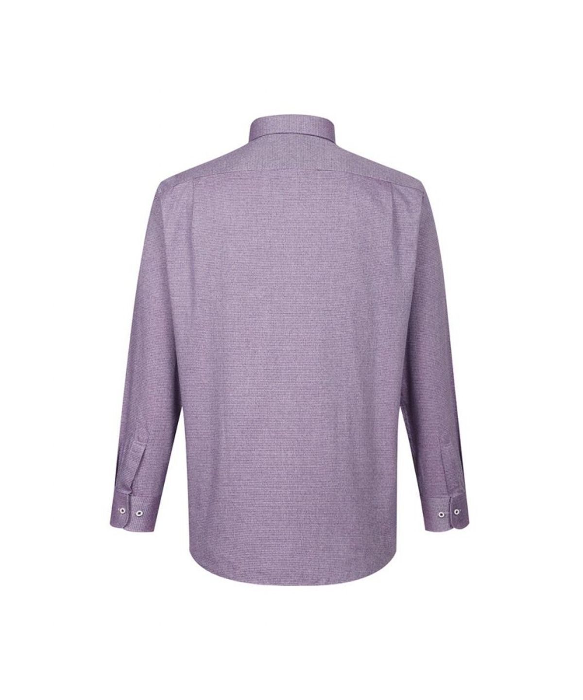 닥스셔츠(DAKS SHIRTS) 노케어 코튼혼방 마이크로 드레스셔츠 레귤러핏 바이올렛_DLA2SHDL126V1