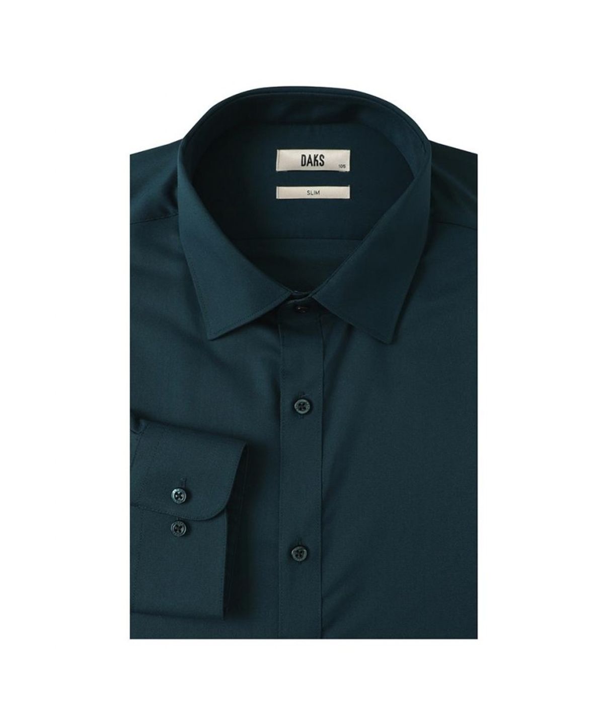 닥스셔츠(DAKS SHIRTS) 노케어 드레스 긴팔셔츠 슬림핏 그린_DLA2SHDL301E1