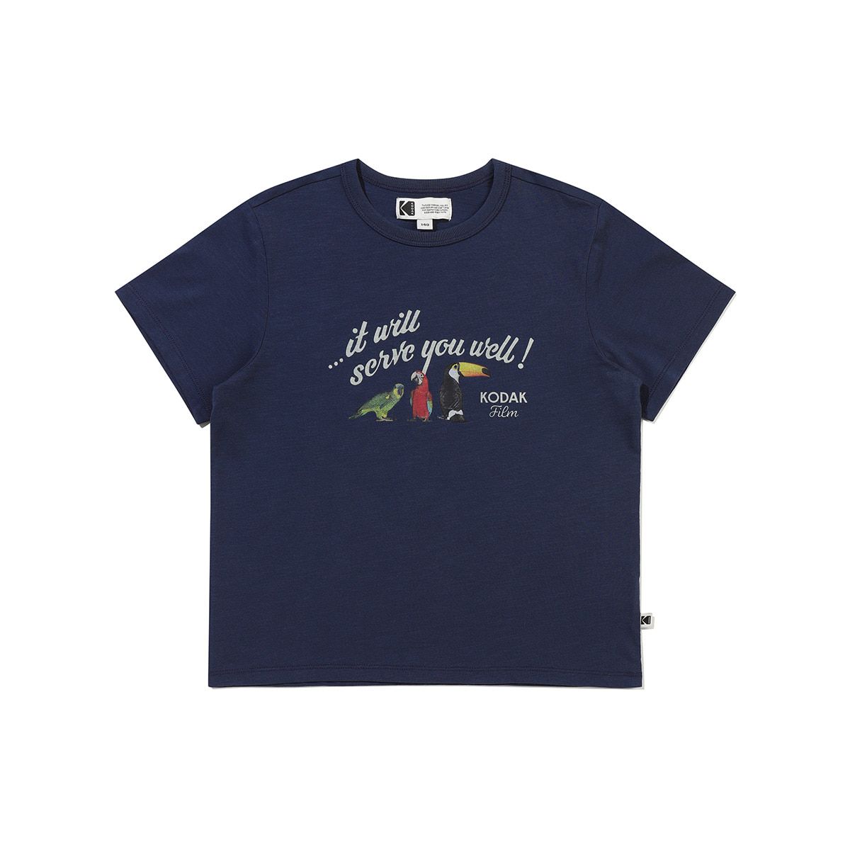 코닥 키즈(KODAK KIDS) RGB 소로나 아트웍 반팔 티셔츠 키즈 NAVY