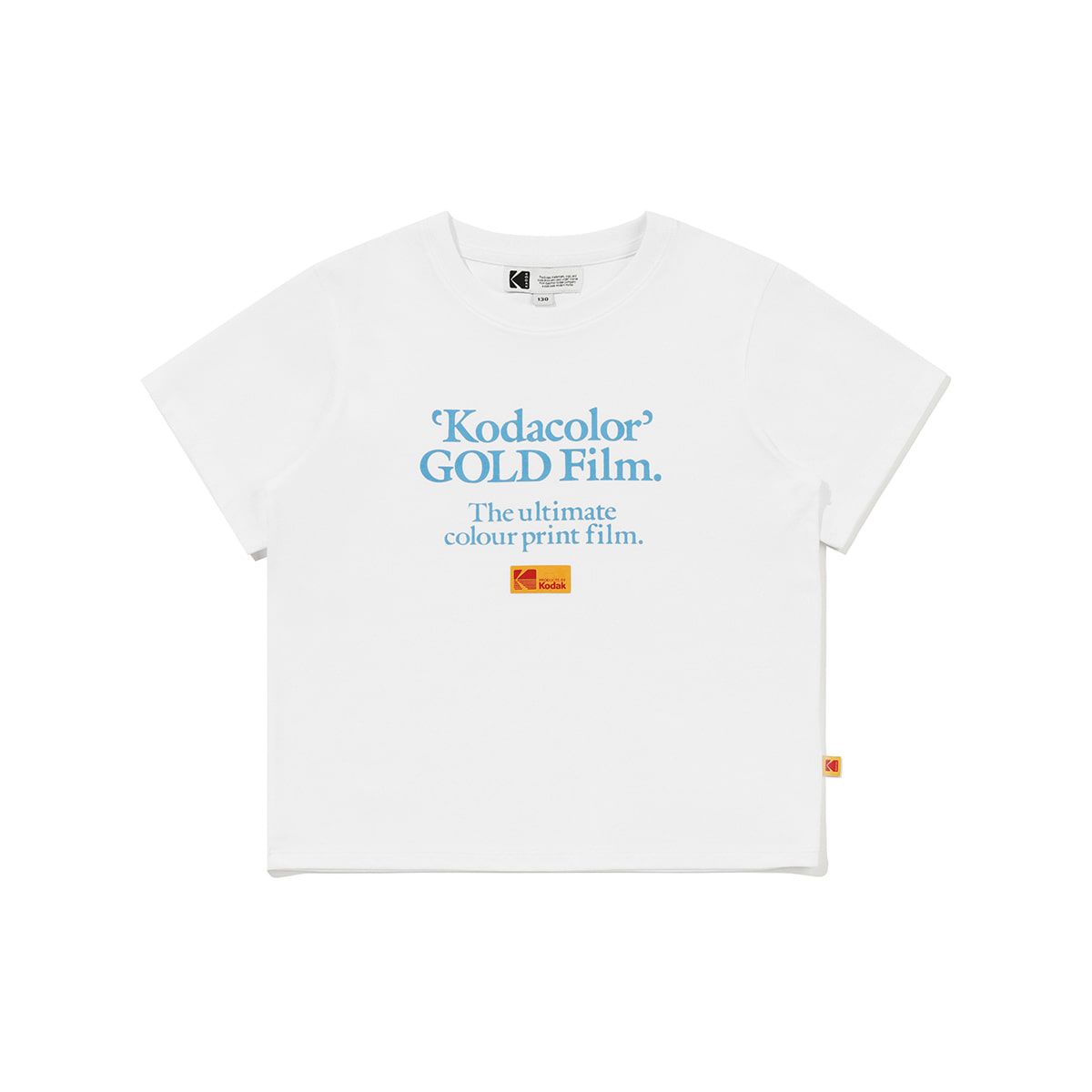 코닥 키즈(KODAK KIDS) 레귤러핏 아트웍 반팔 티셔츠 키즈 WHITE