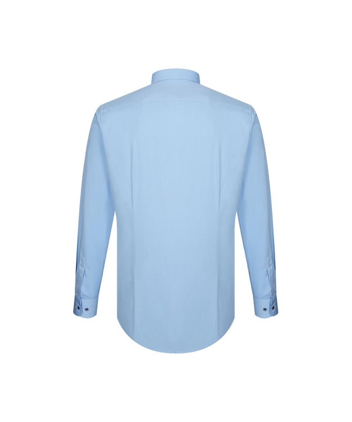 닥스셔츠(DAKS SHIRTS) 노케어 솔리드 긴팔셔츠 슬림핏 블루_DLA3SHDL301B1