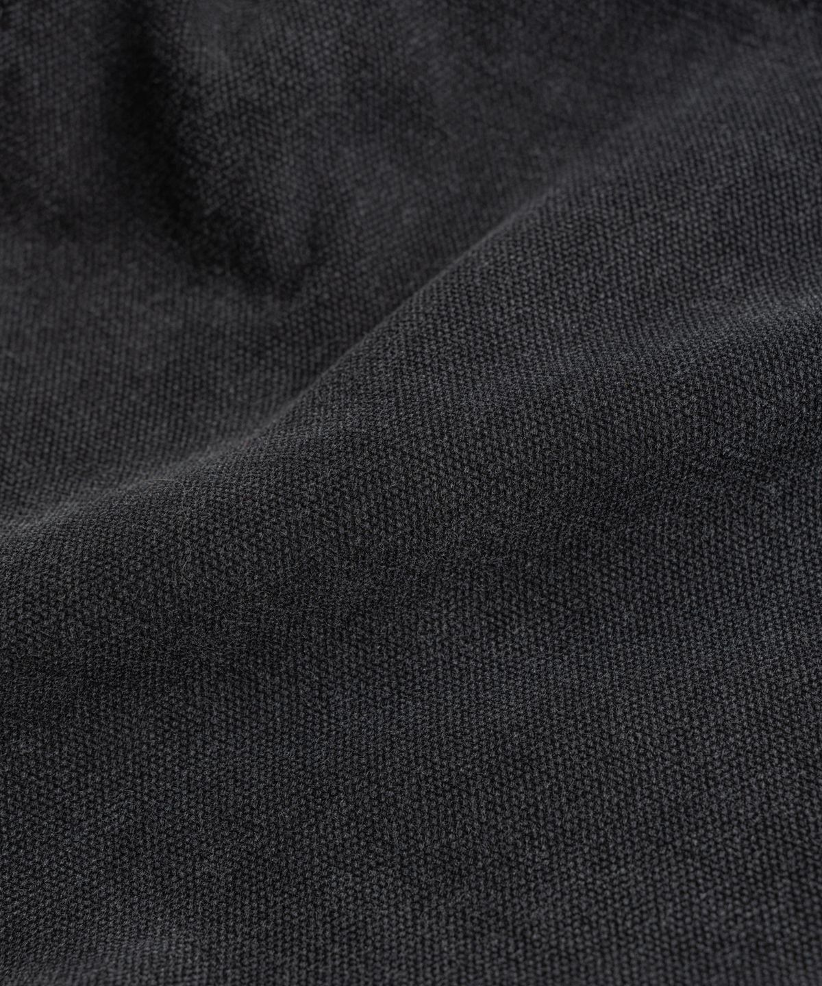 비헤비어(BEHEAVYER) WASHED CANVAS DOUBLE KNEE 1/2 PANTS anthracite