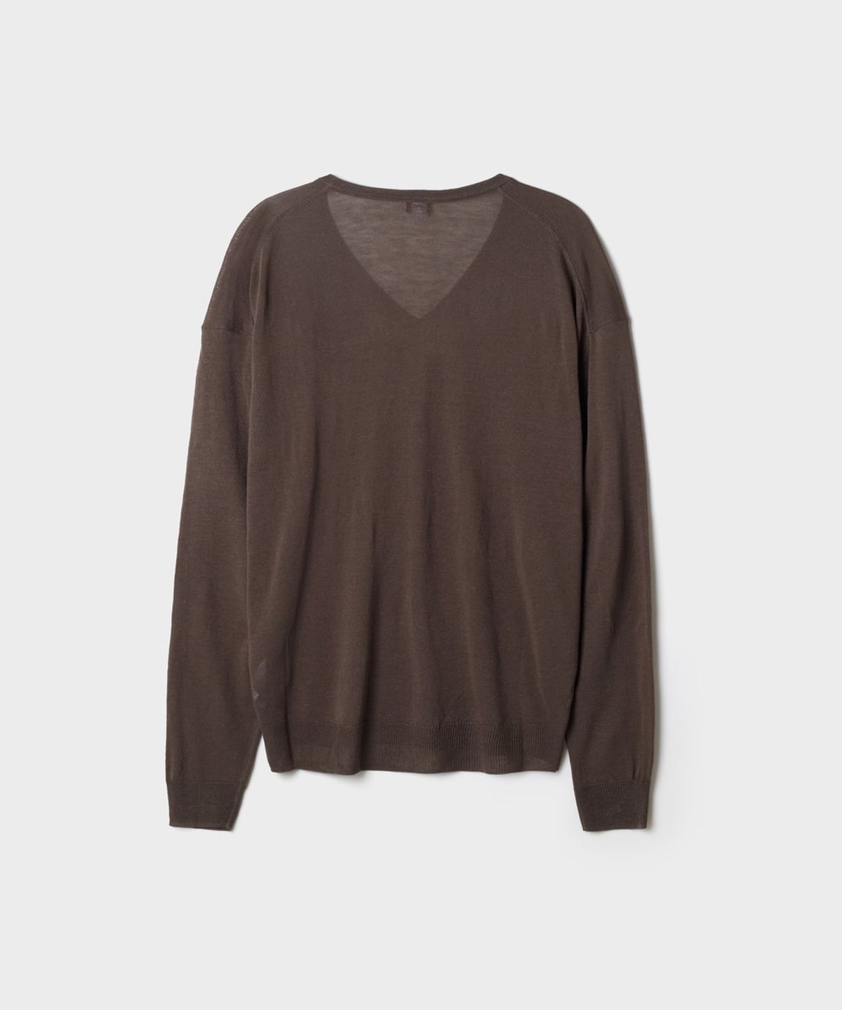 스파오(SPAO) [리넨블렌드] 브이넥 루즈핏 니트_SPKWG37WS2