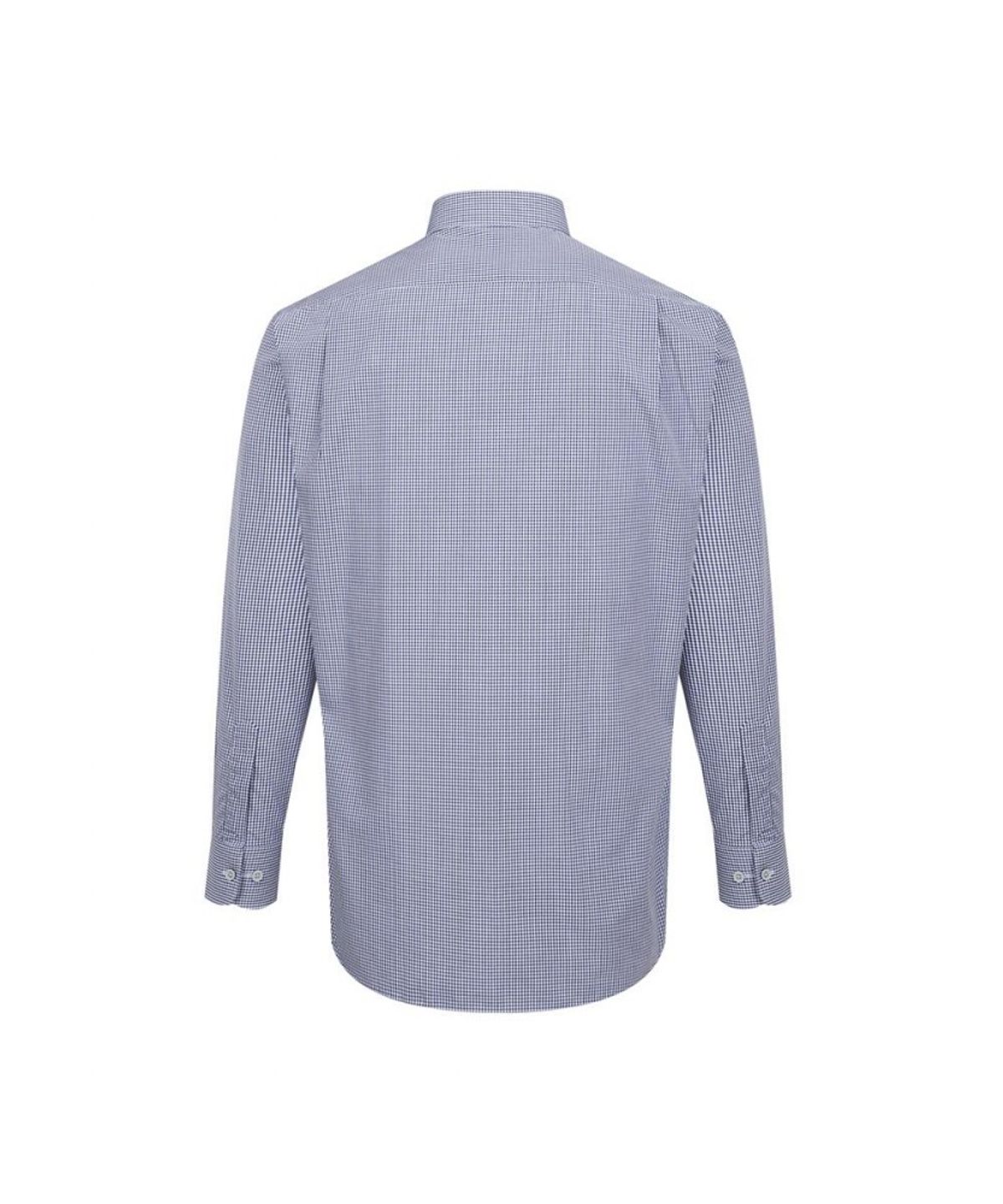 닥스셔츠(DAKS SHIRTS) 스몰체크 드레스셔츠 레귤러핏 네이비_DLP2SHDL121N1