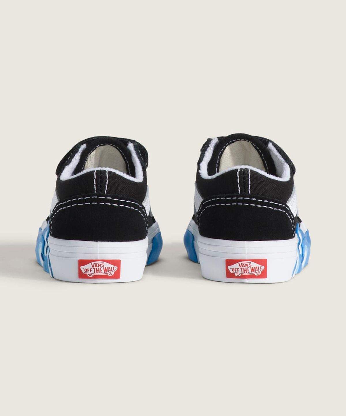 반스 키즈(VANS KIDS) 올드스쿨 V 웨이브 토들러 - 블랙 / VN000EESFW01