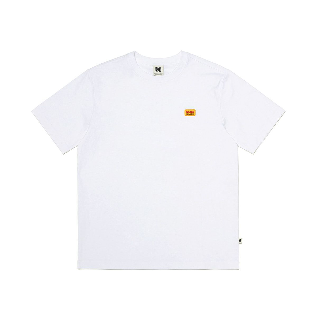 코닥(KODAK) 골드모먼트 코튼 그래픽 반팔 티셔츠 WHITE