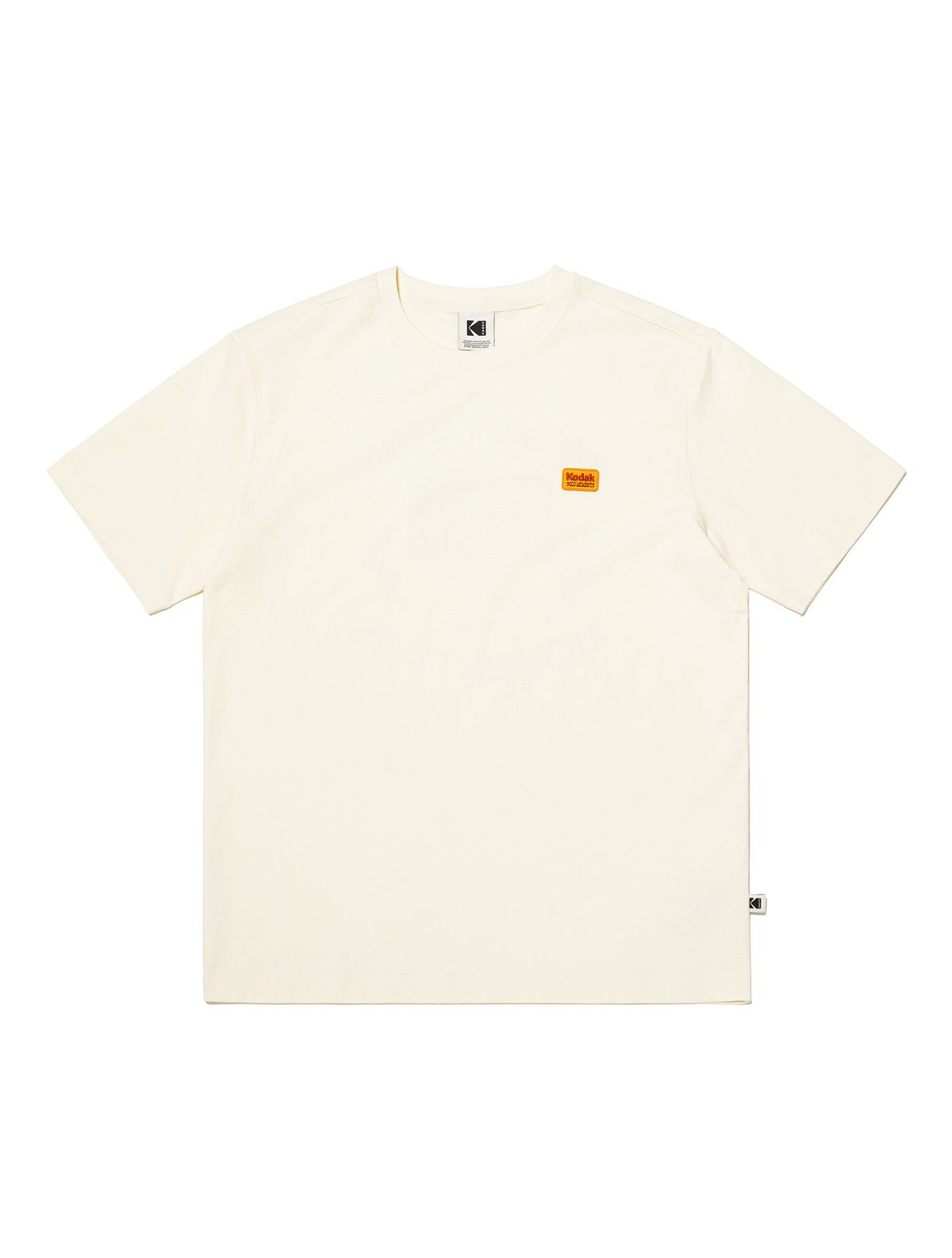코닥(KODAK) 골드모먼트 코튼 그래픽 반팔 티셔츠 BEIGE