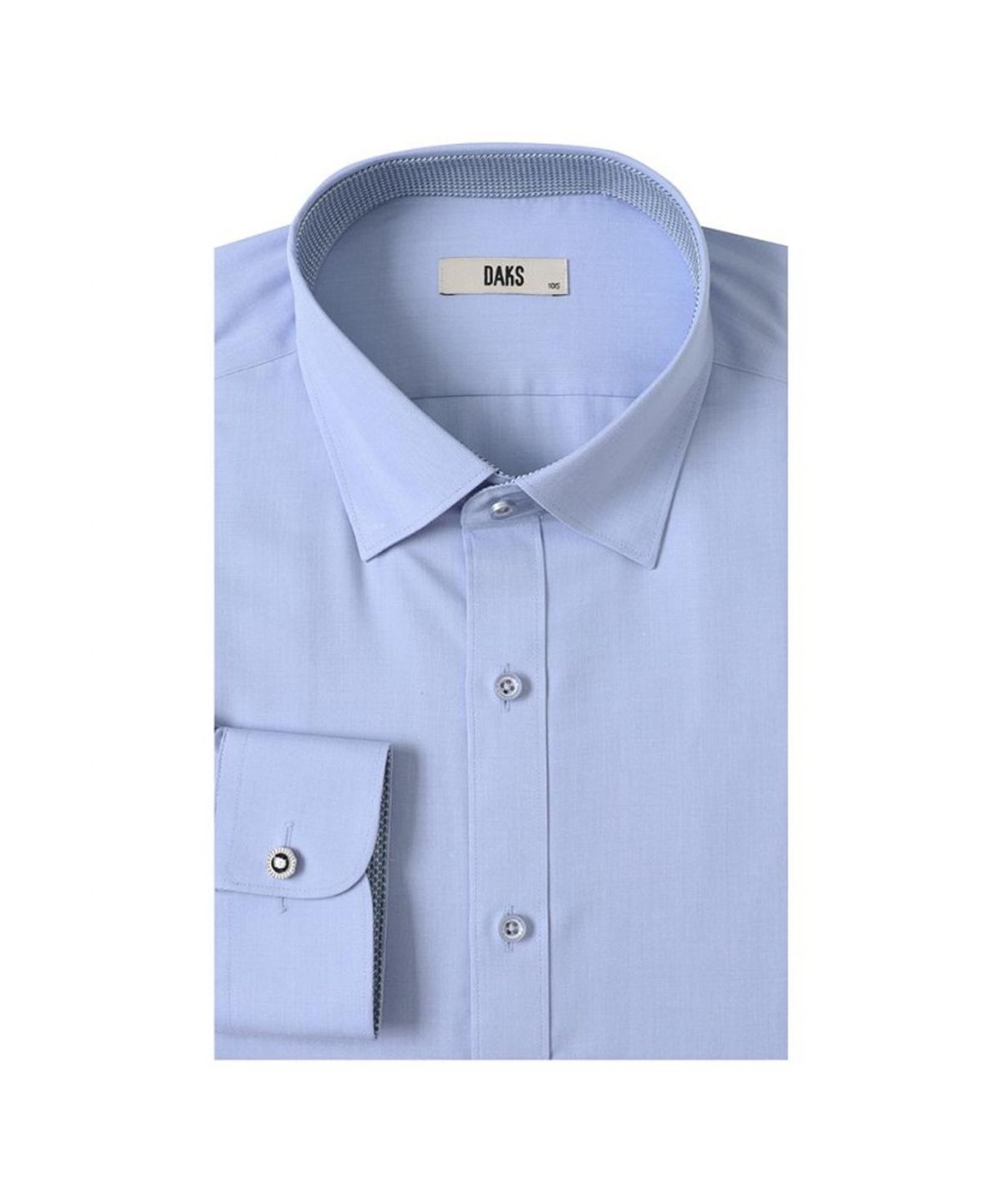 닥스셔츠(DAKS SHIRTS) 노케어 폴리혼방 솔리드 드레스 셔츠 레귤러핏_DLA1SHDL104B1